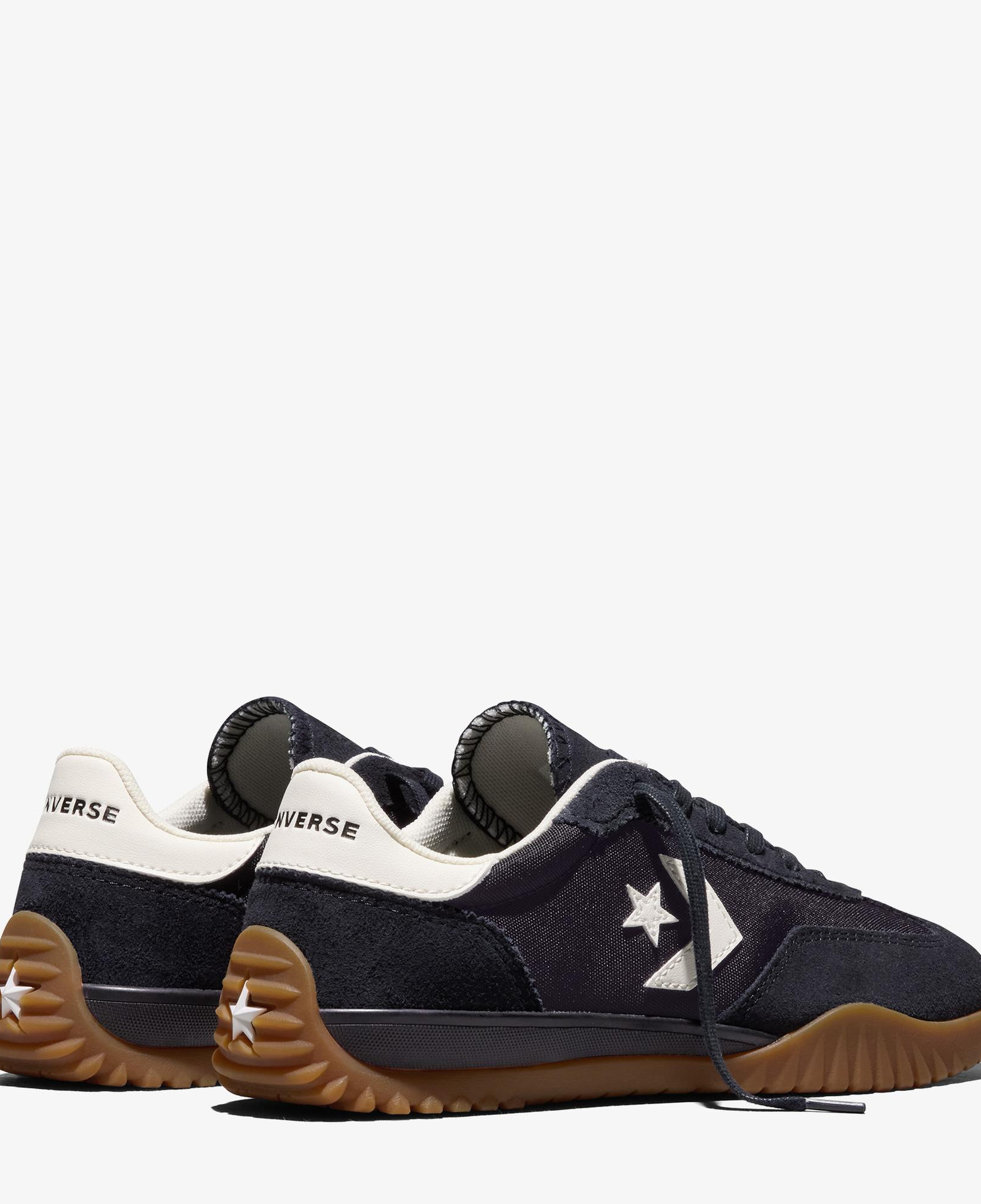 Converse Run Star Trainer Unisex Siyah Süet Sneaker