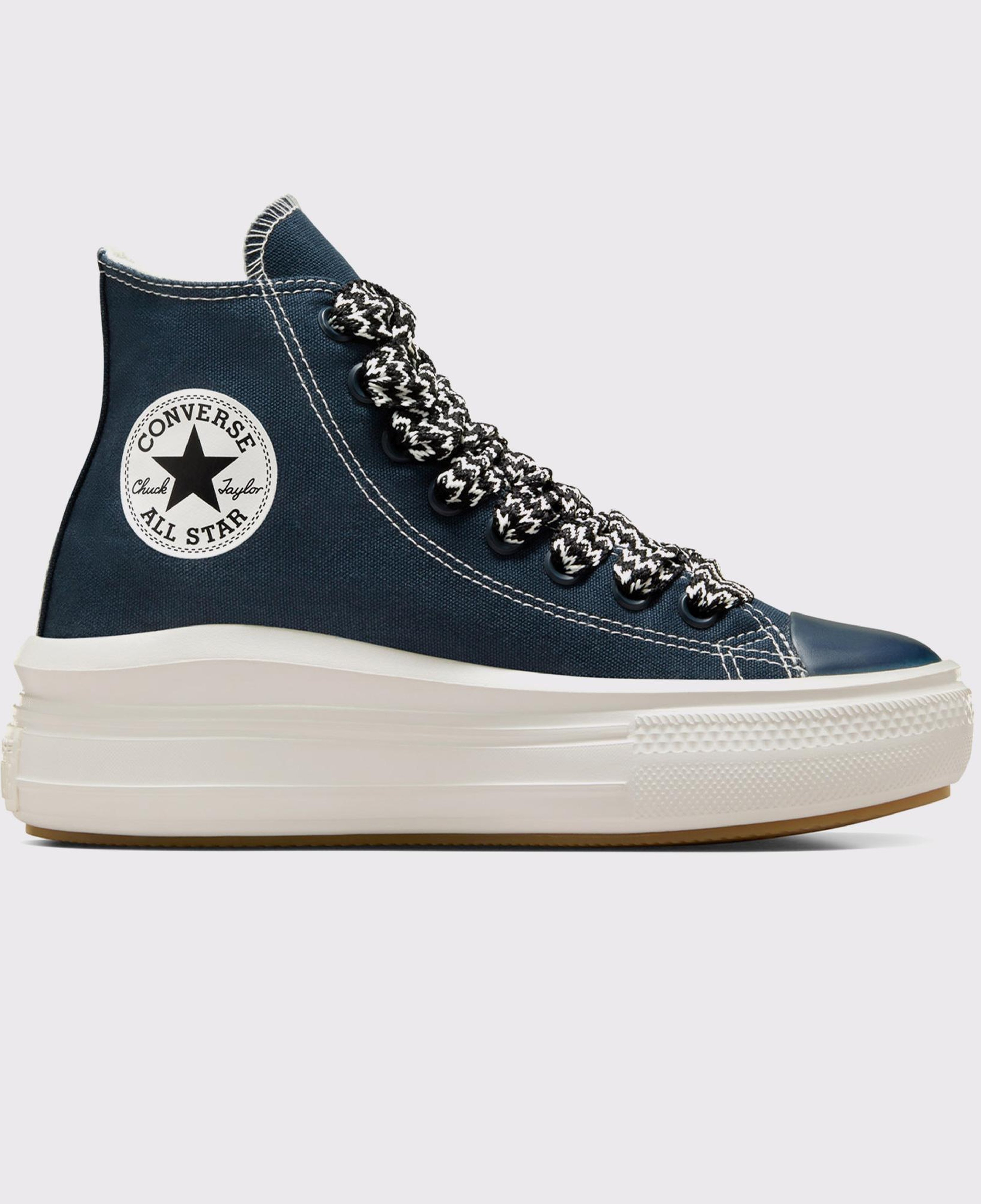 Converse Chuck Taylor All Star Move Platform Unisex Lacivert Sneaker