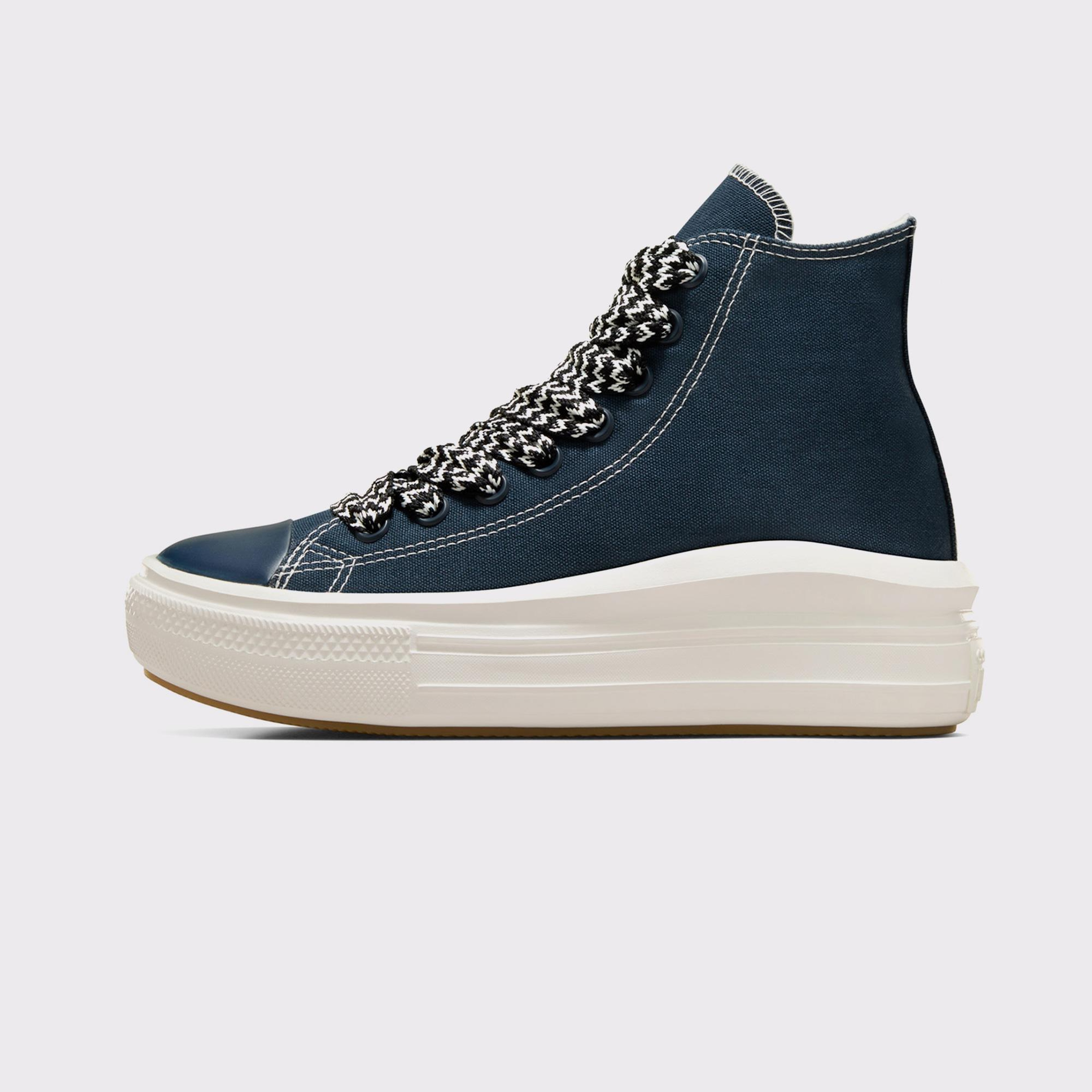 Converse Chuck Taylor All Star Move Platform Unisex Lacivert Sneaker