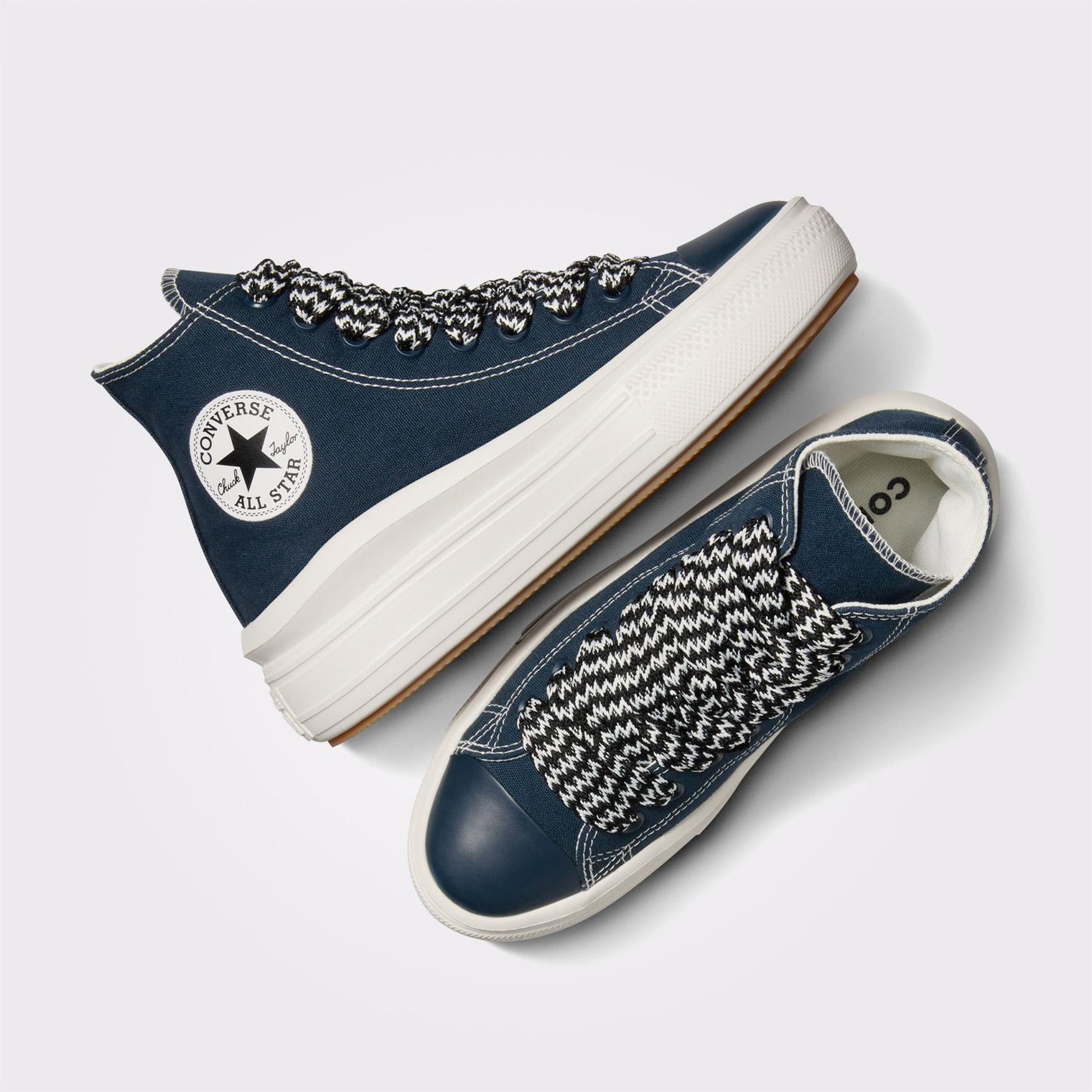 Converse Chuck Taylor All Star Move Platform Unisex Lacivert Sneaker