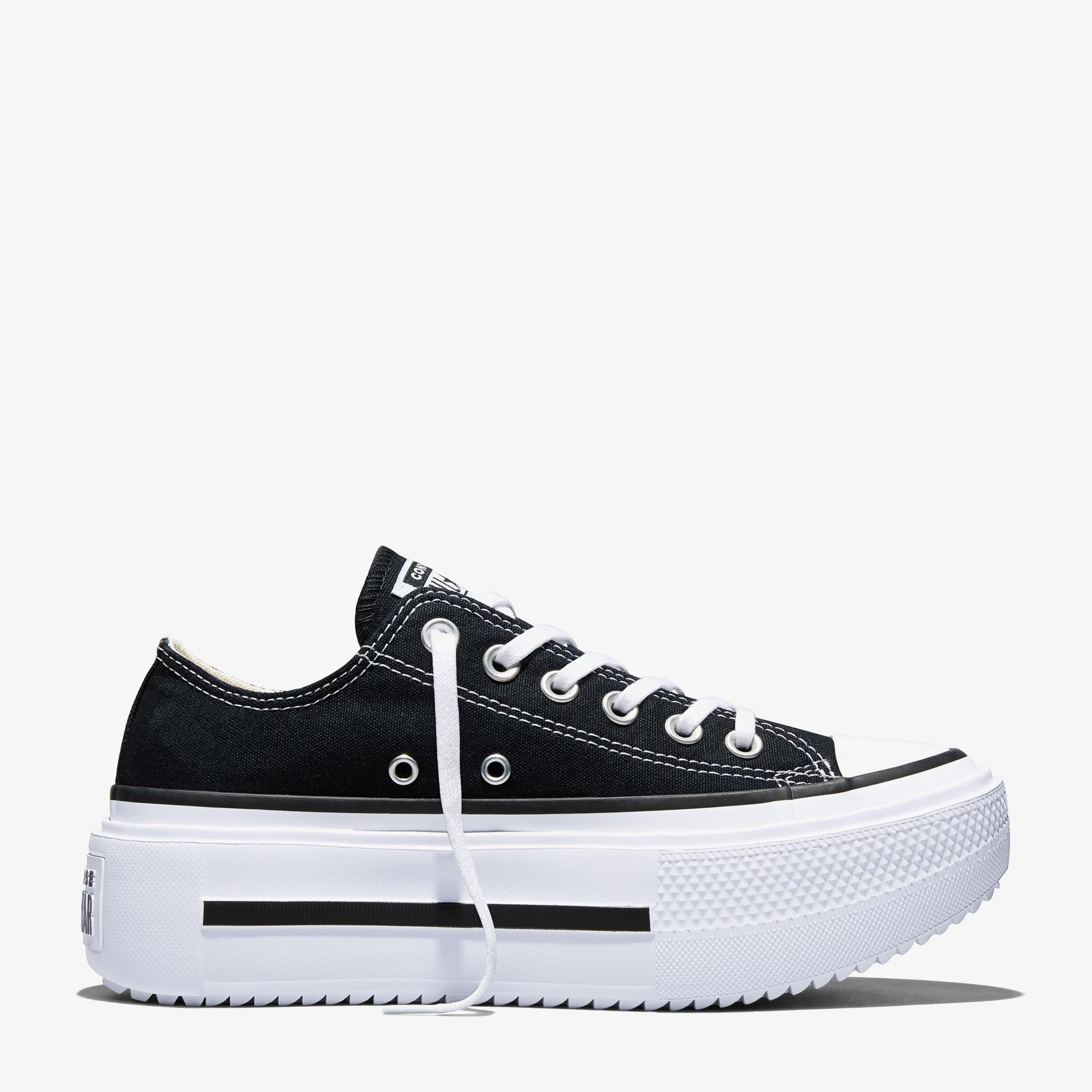 Converse Chuck Taylor All Star Lift Double Stack Unisex Siyah Sneaker