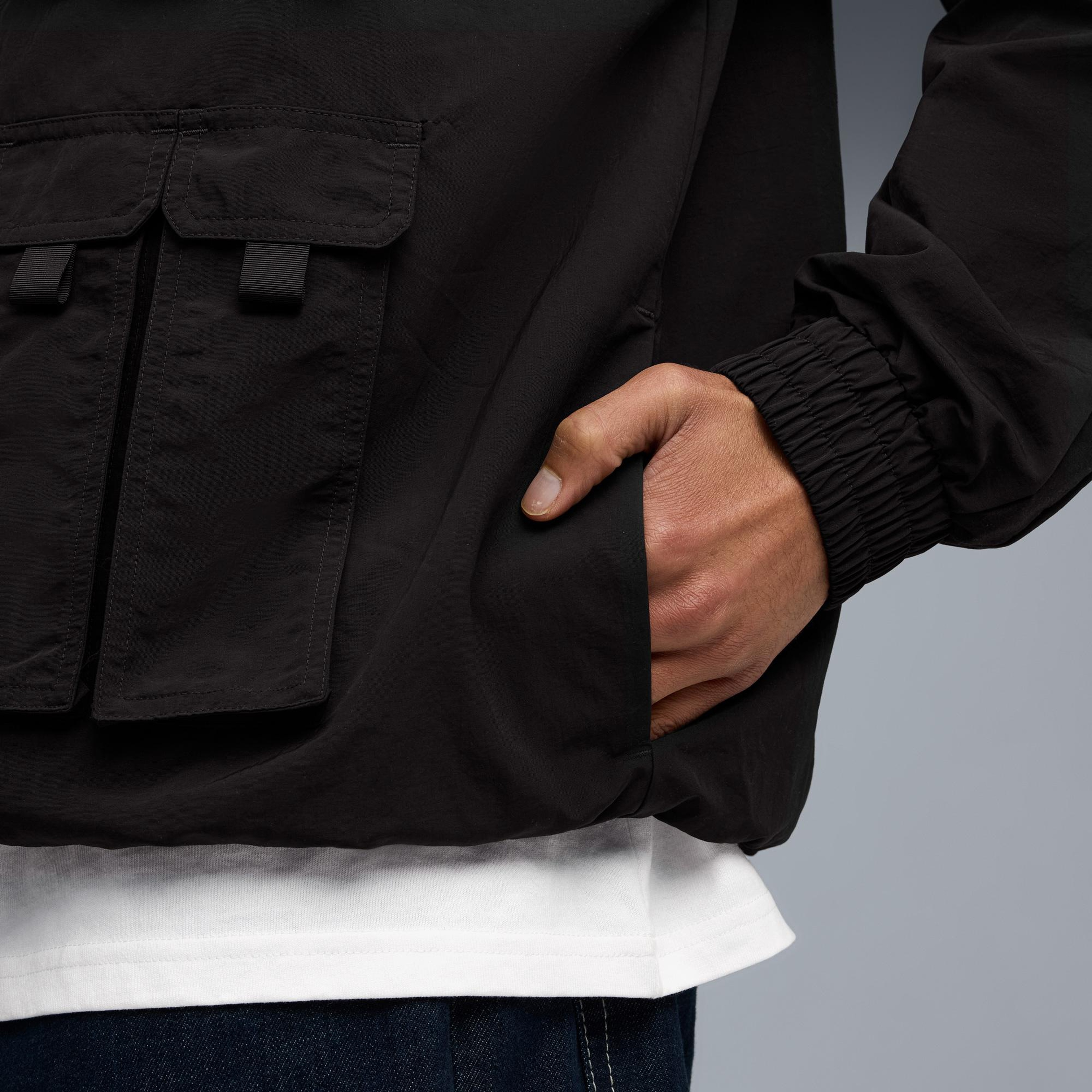 Puma T7 Cargo Track Erkek Siyah Ceket