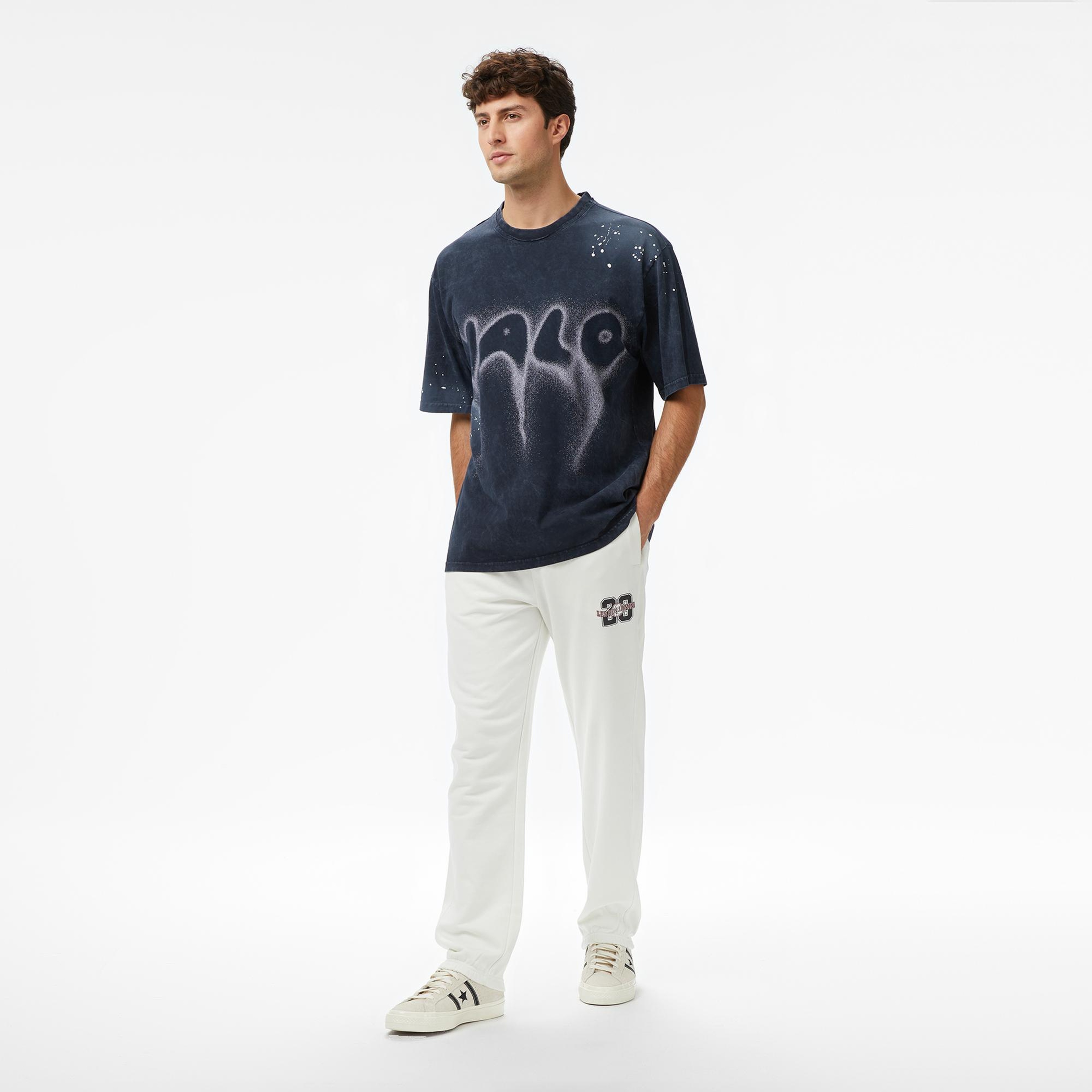 Les Benjamins Essentials 302 Erkek Mavi T-Shirt