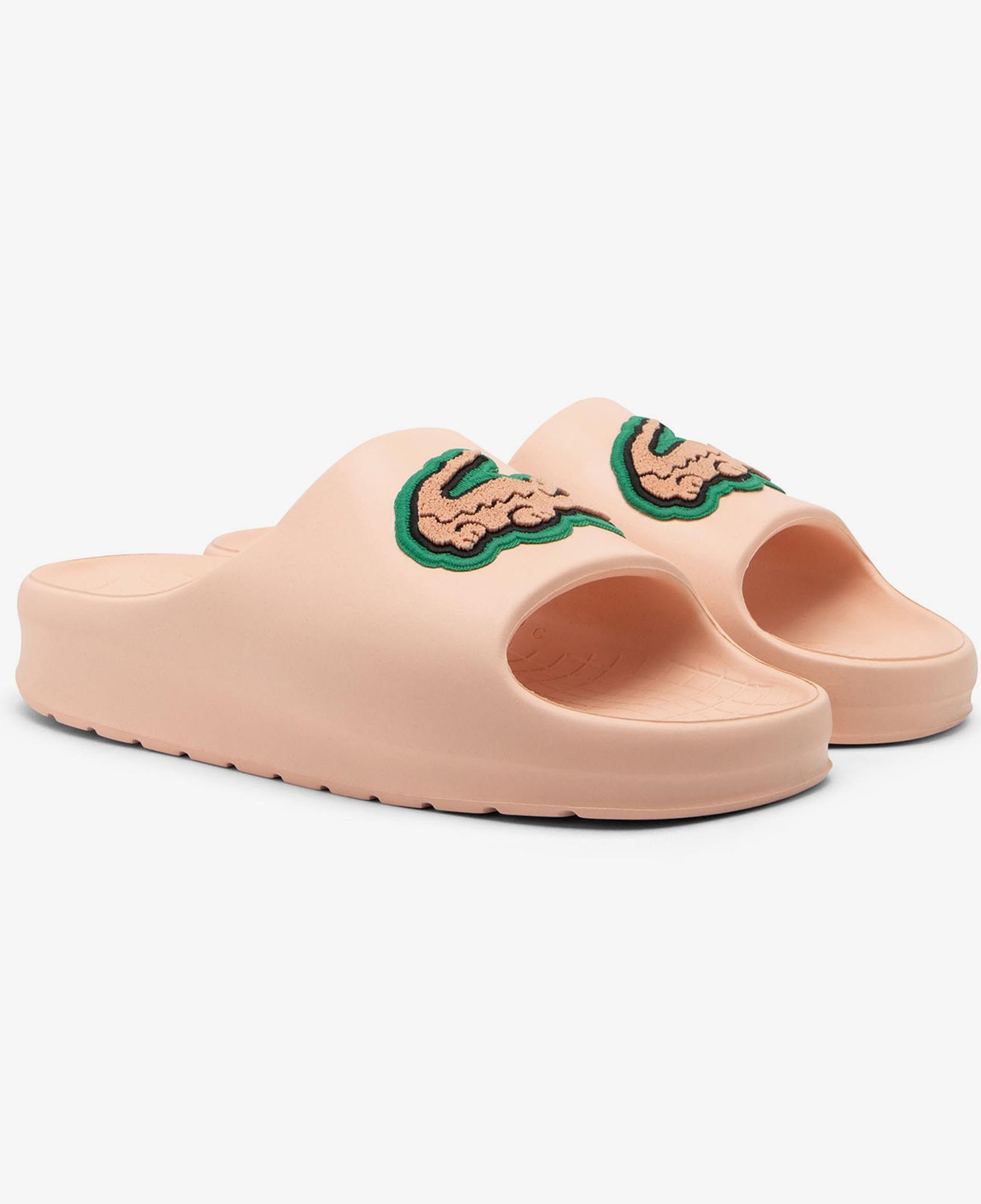 Lacoste Serve Slide 2.0 Erkek Pembe Terlik