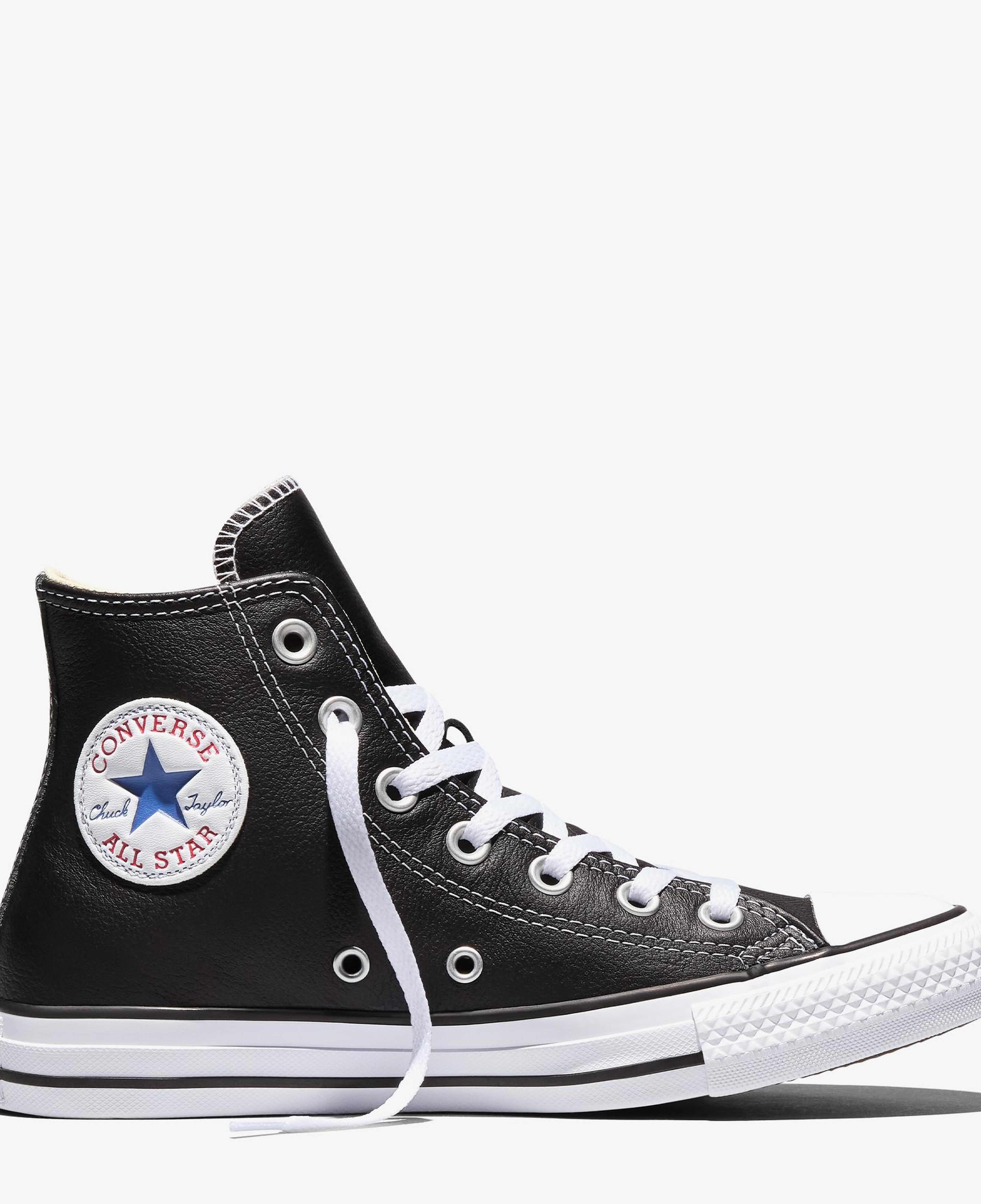 Converse Chuck Taylor All Star Unisex Siyah Deri Sneaker