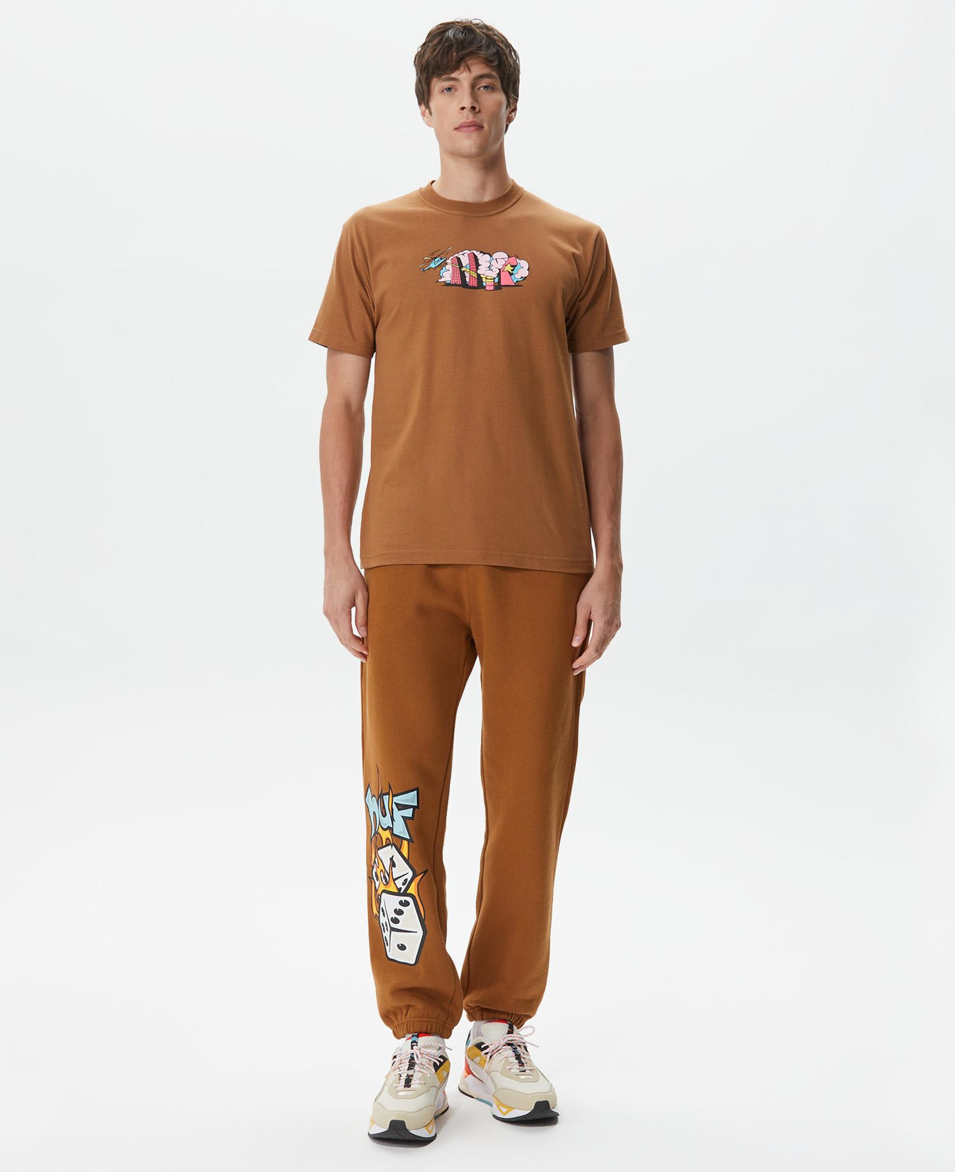 Huf Dicey Fleece Erkek Kahverengi Eşofman Altı