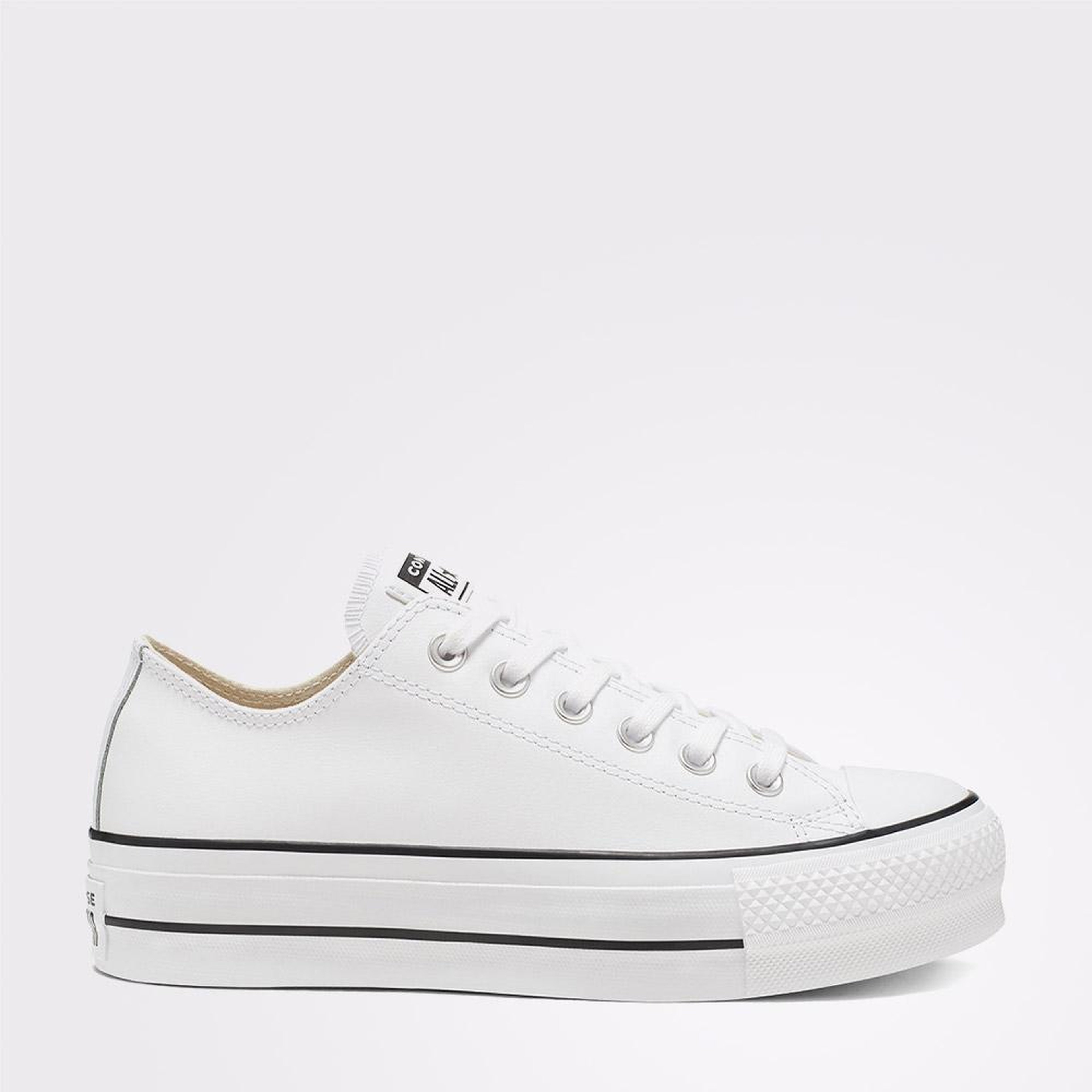Converse Chuck Taylor All Star Lift Kadın Beyaz Deri Sneaker