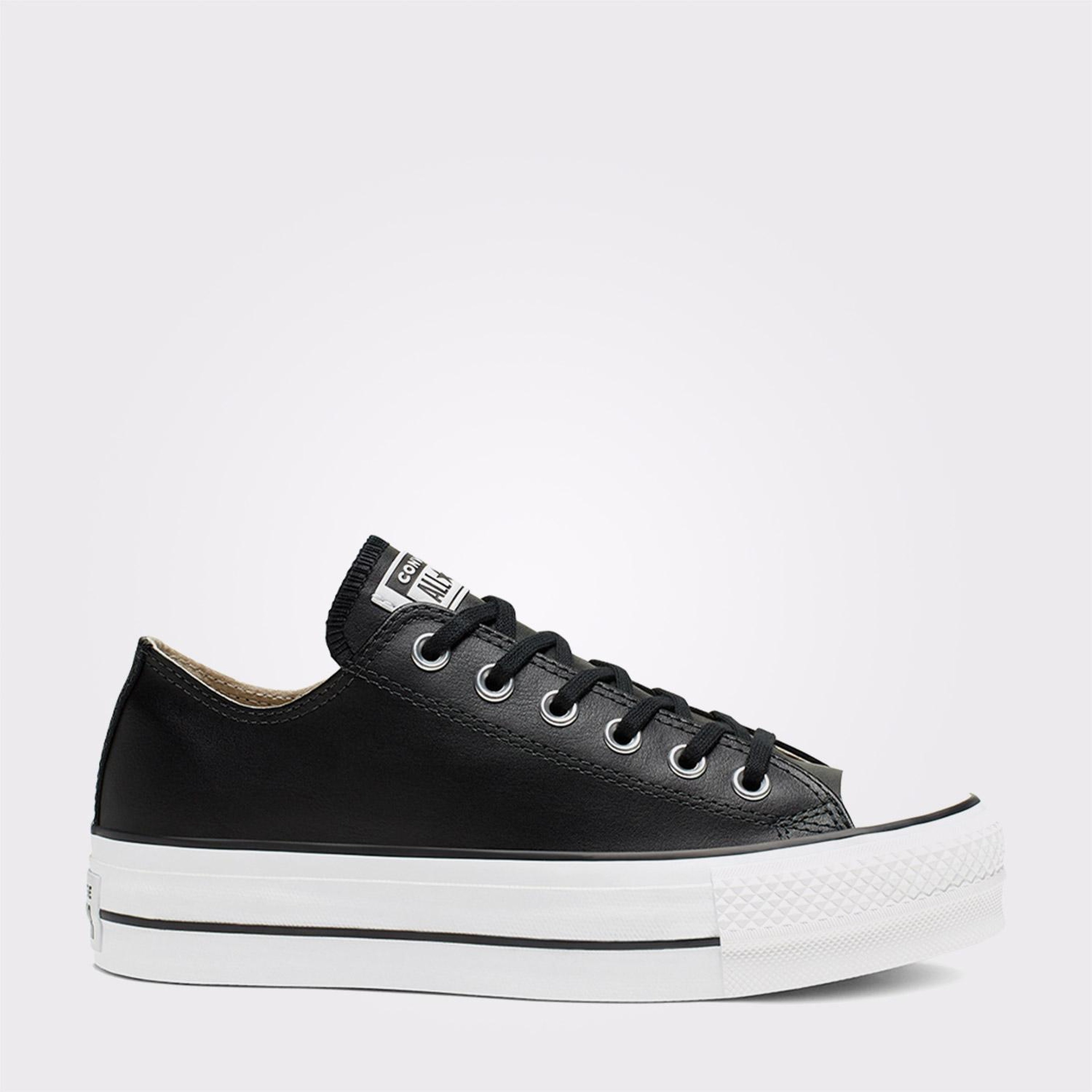 Converse Chuck Taylor All Star Kadın Siyah Deri Sneaker