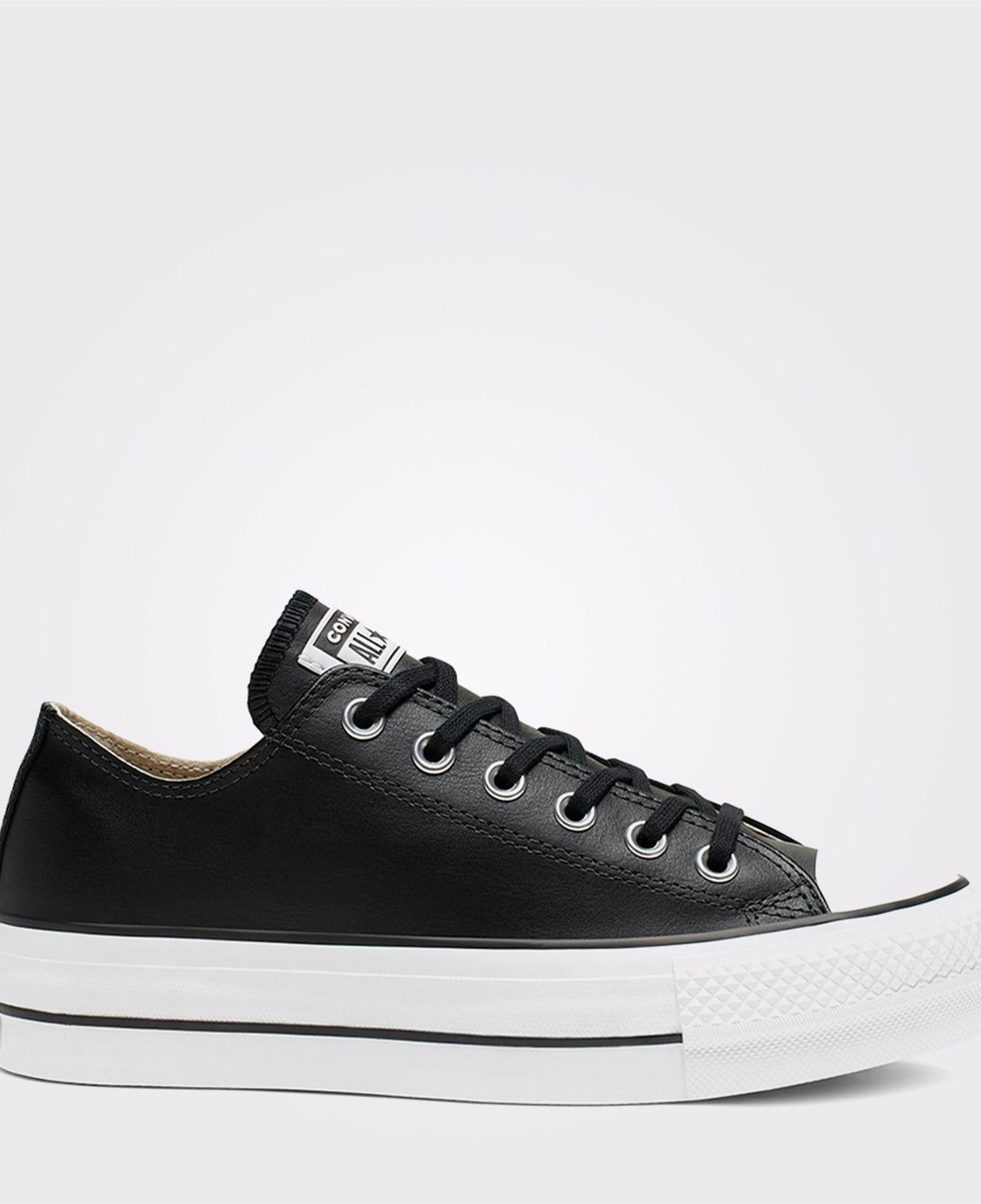 Converse Chuck Taylor All Star Kadın Siyah Deri Sneaker