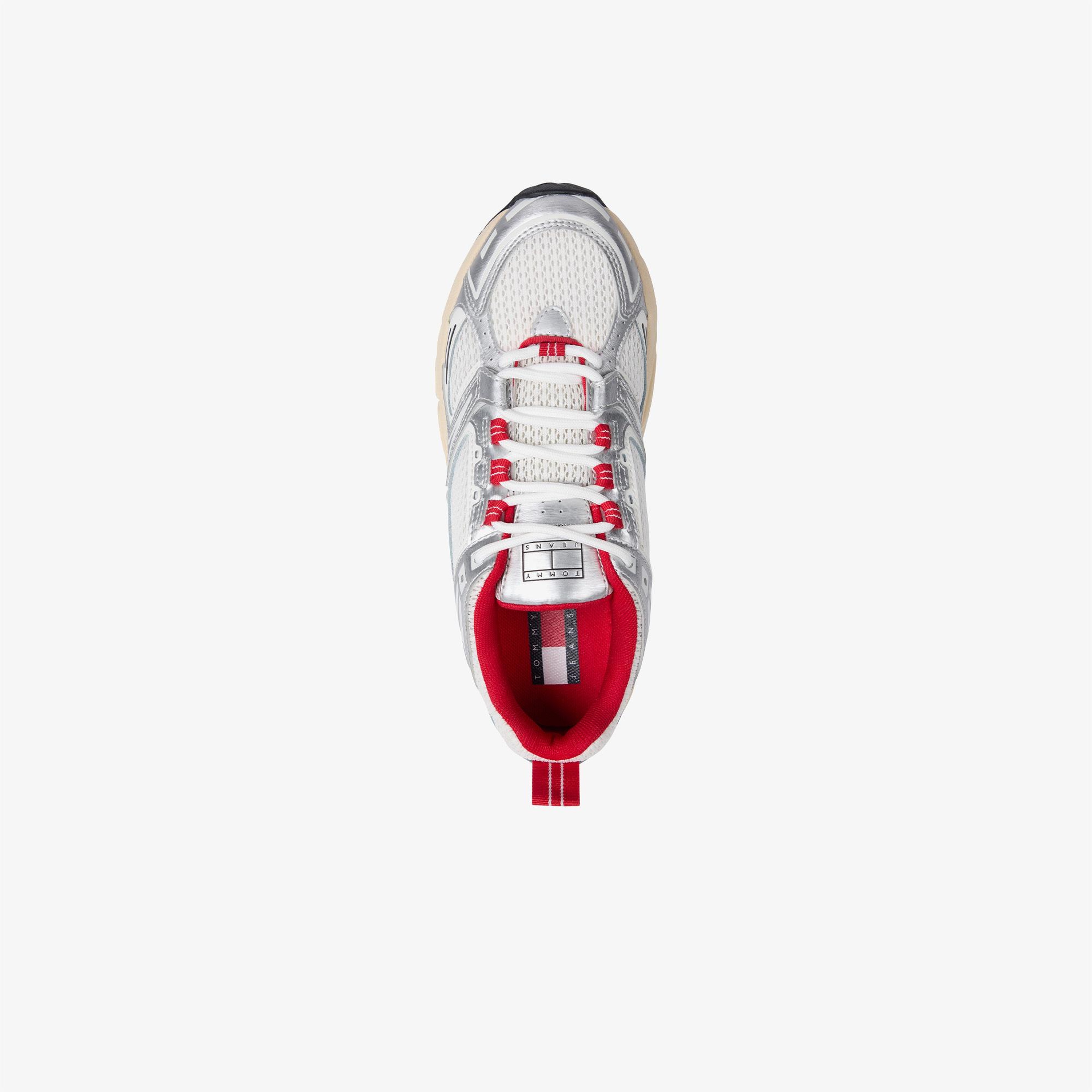 Tommy Hilfiger Archive 97 Metallic Kadın Gri Spor Ayakkabı