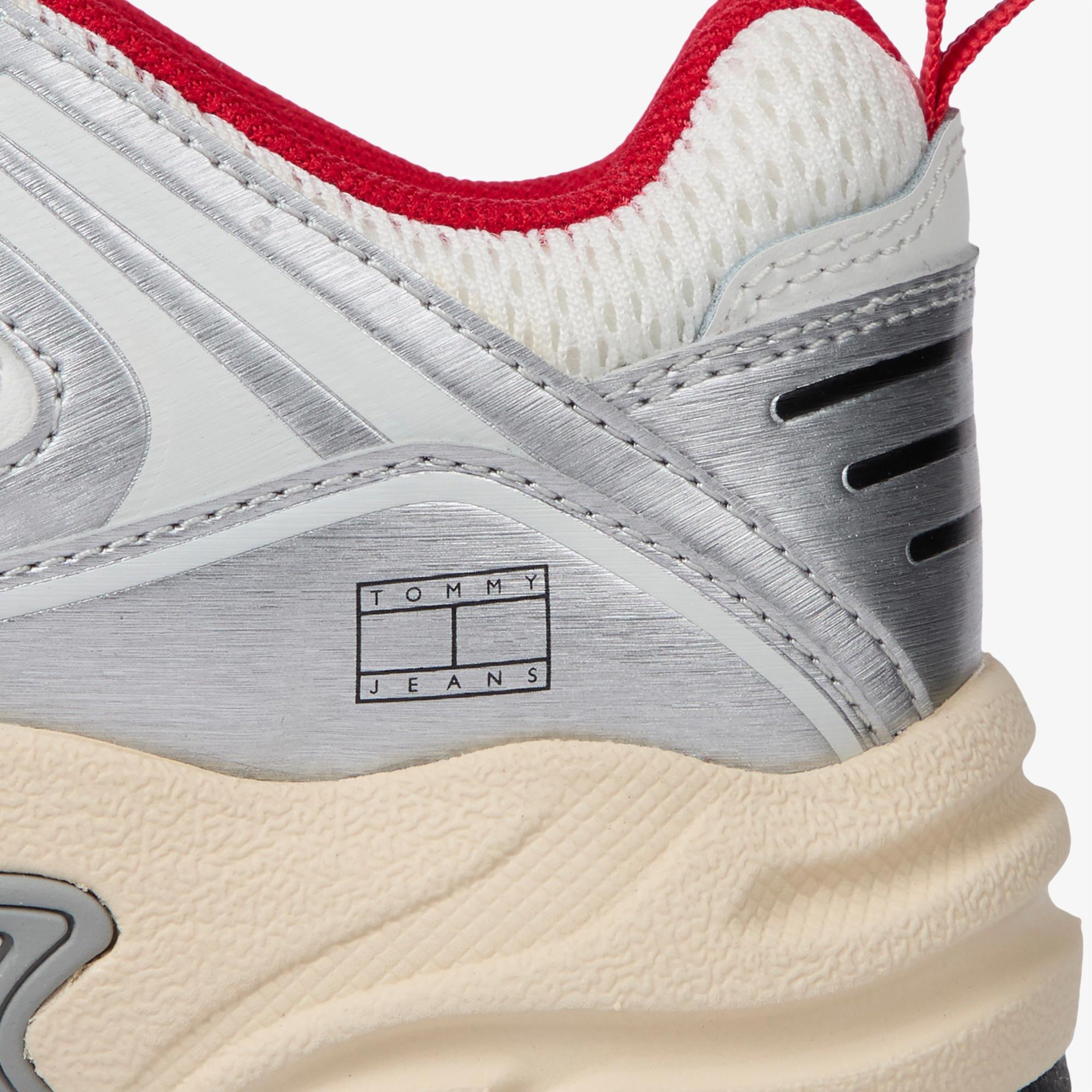 Tommy Hilfiger Archive 97 Metallic Kadın Gri Spor Ayakkabı