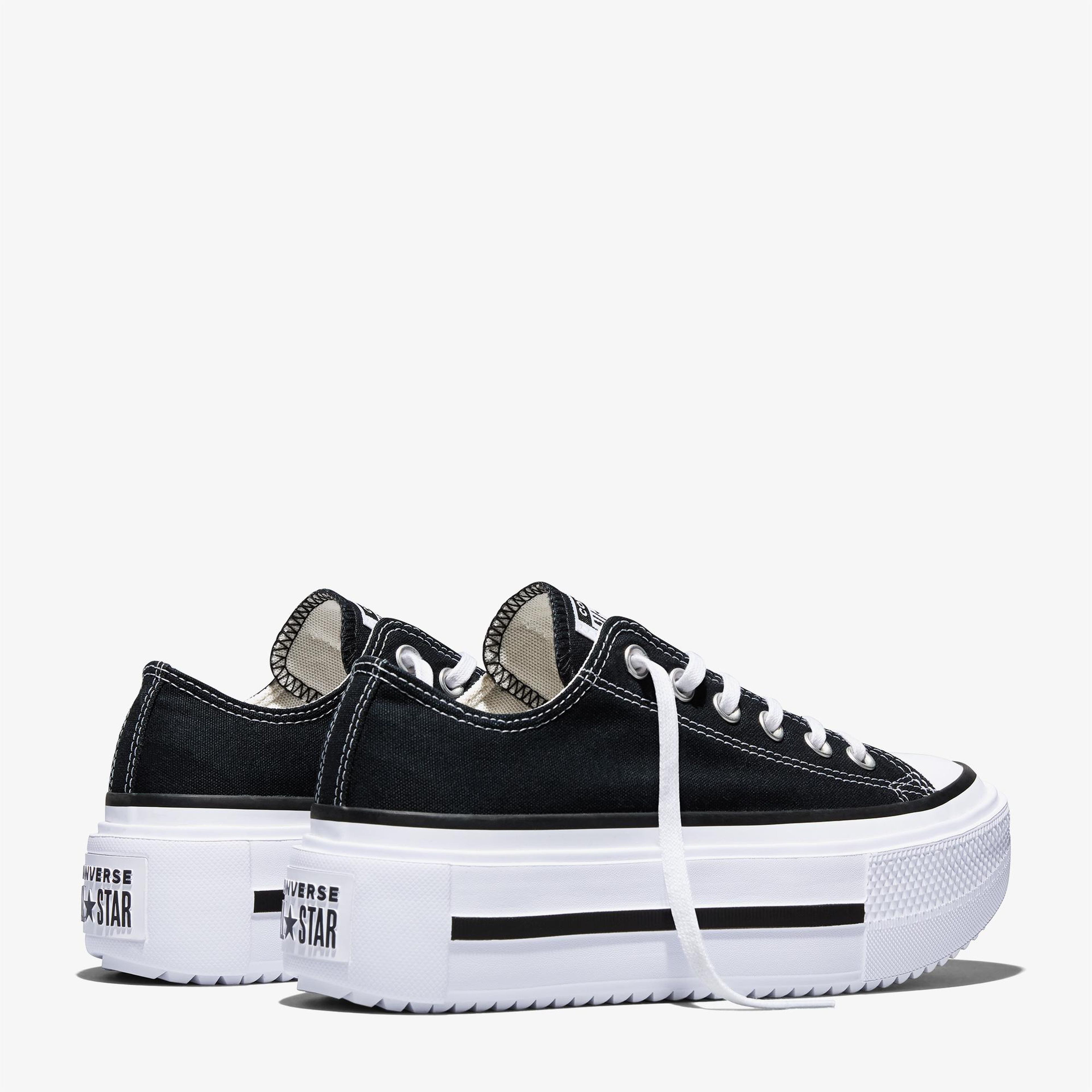 Converse Chuck Taylor All Star Lift Double Stack Unisex Siyah Sneaker