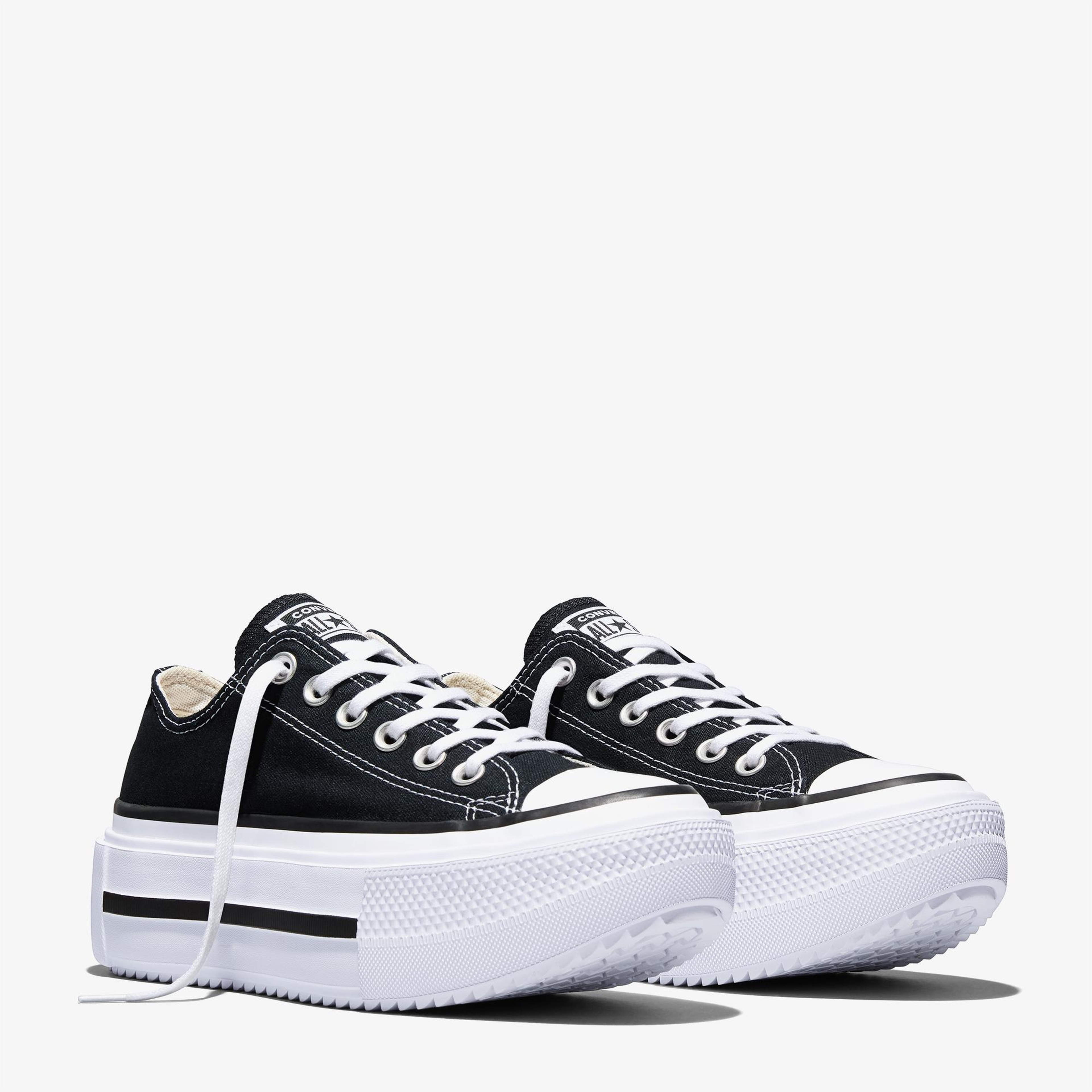 Converse Chuck Taylor All Star Lift Double Stack Unisex Siyah Sneaker