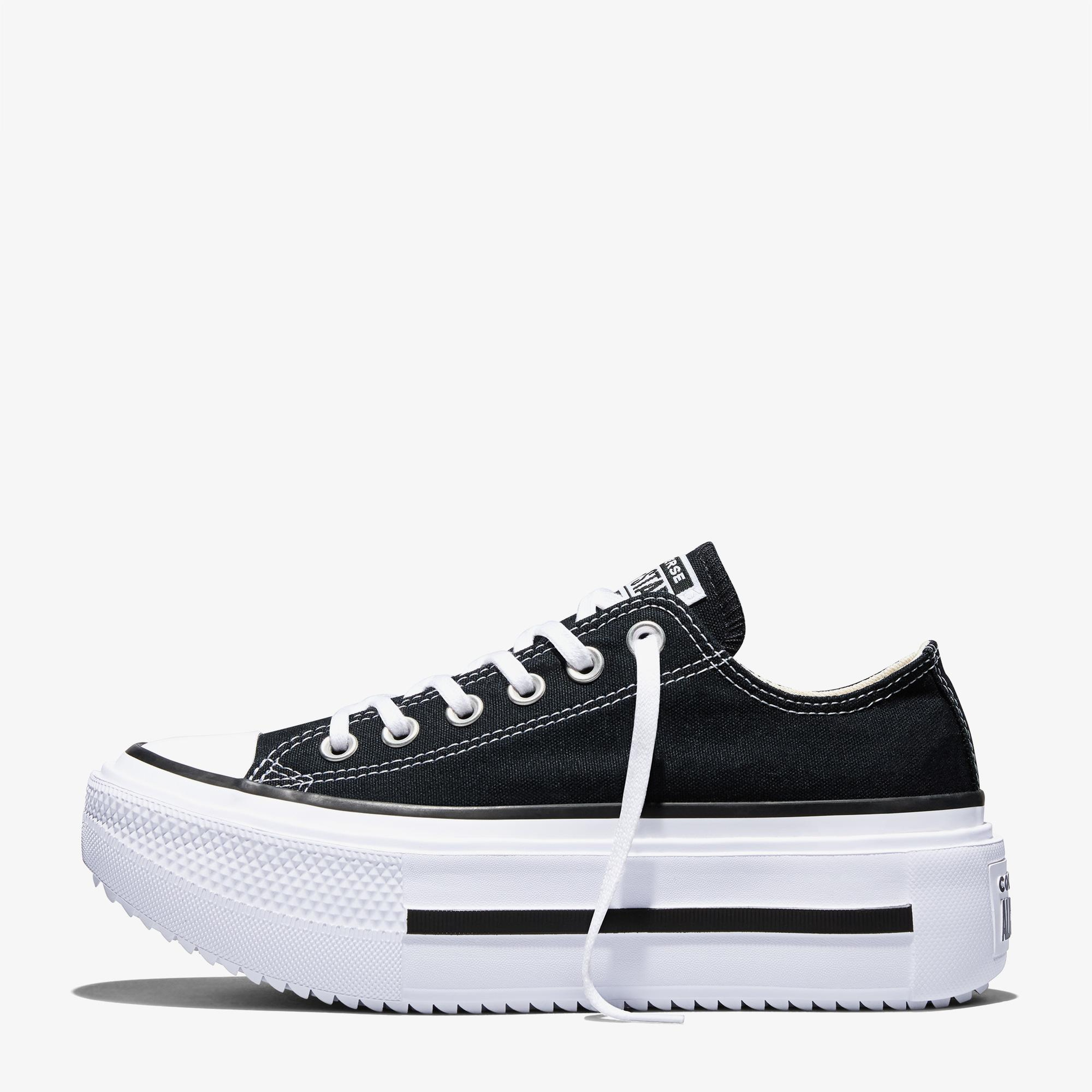 Converse Chuck Taylor All Star Lift Double Stack Unisex Siyah Sneaker