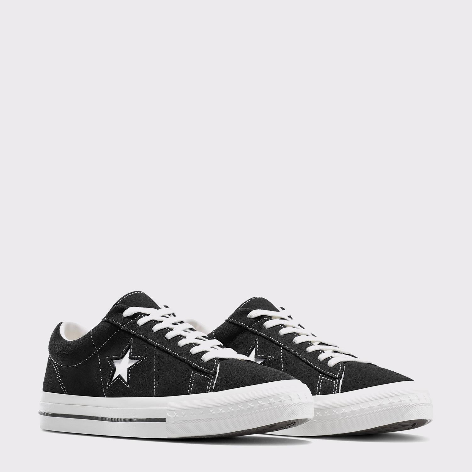 Converse One Star 95 Unisex Siyah Süet Sneaker