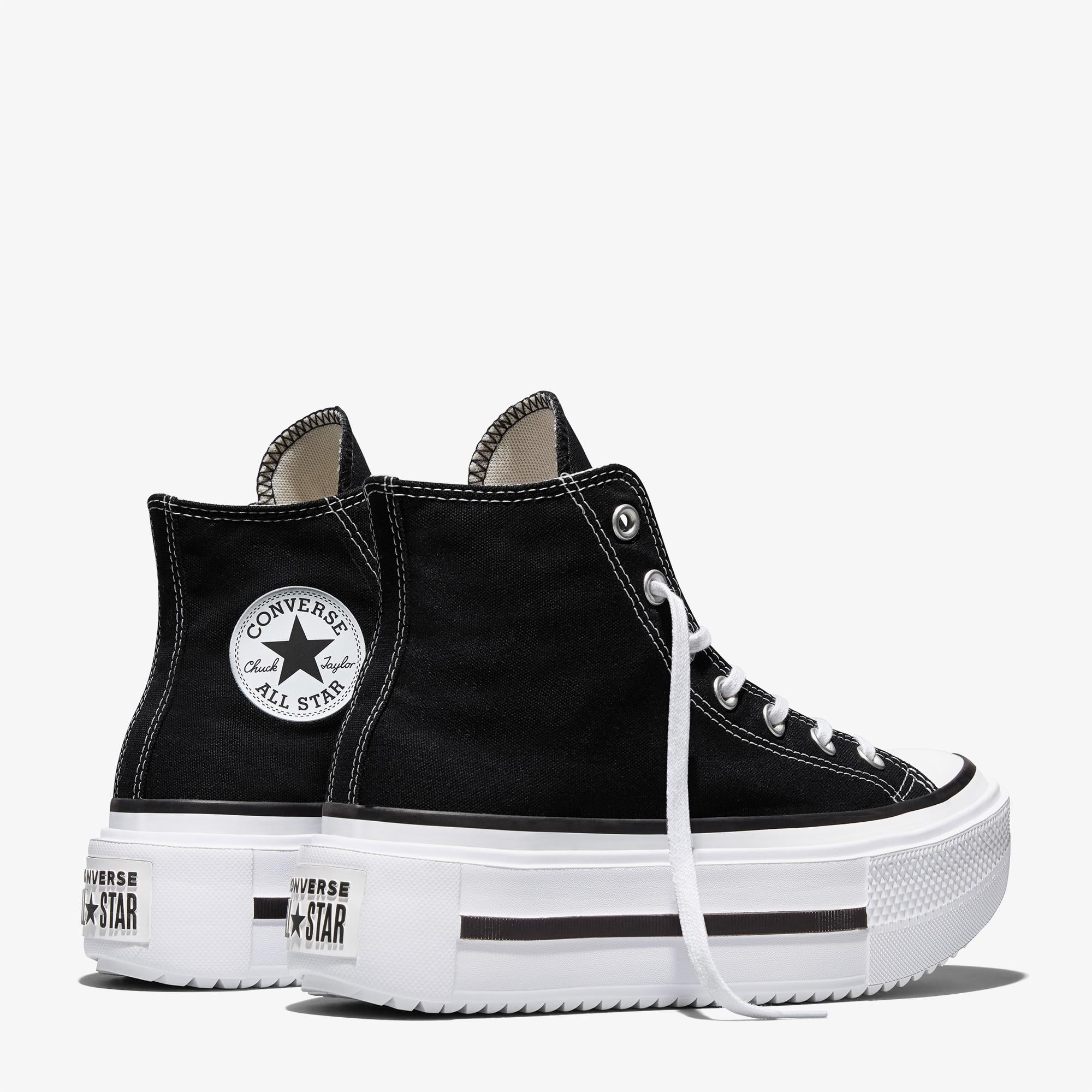 Converse Chuck Taylor All Star Lift Double Stack Unisex Siyah Sneaker
