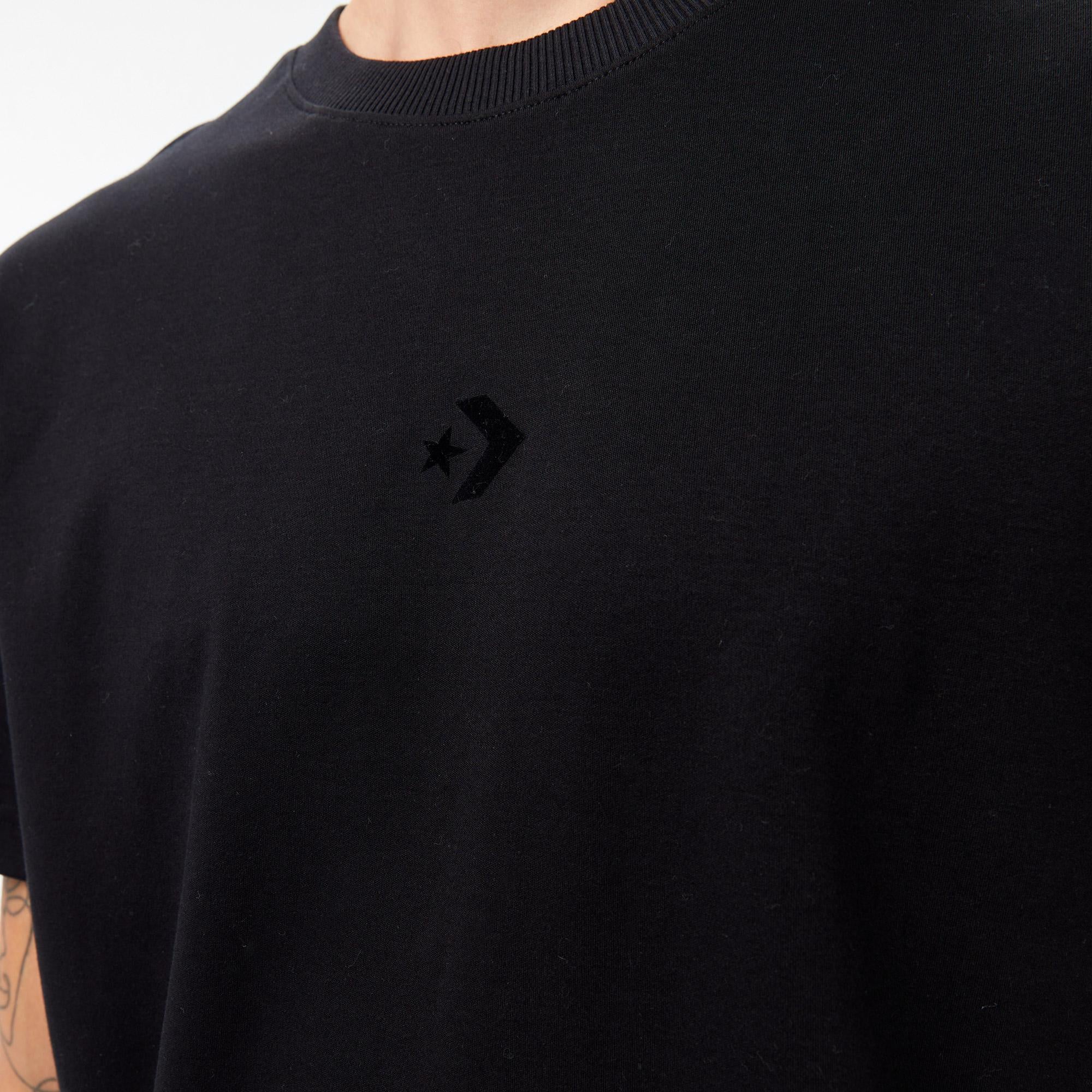 Converse Erkek Siyah T Shirt