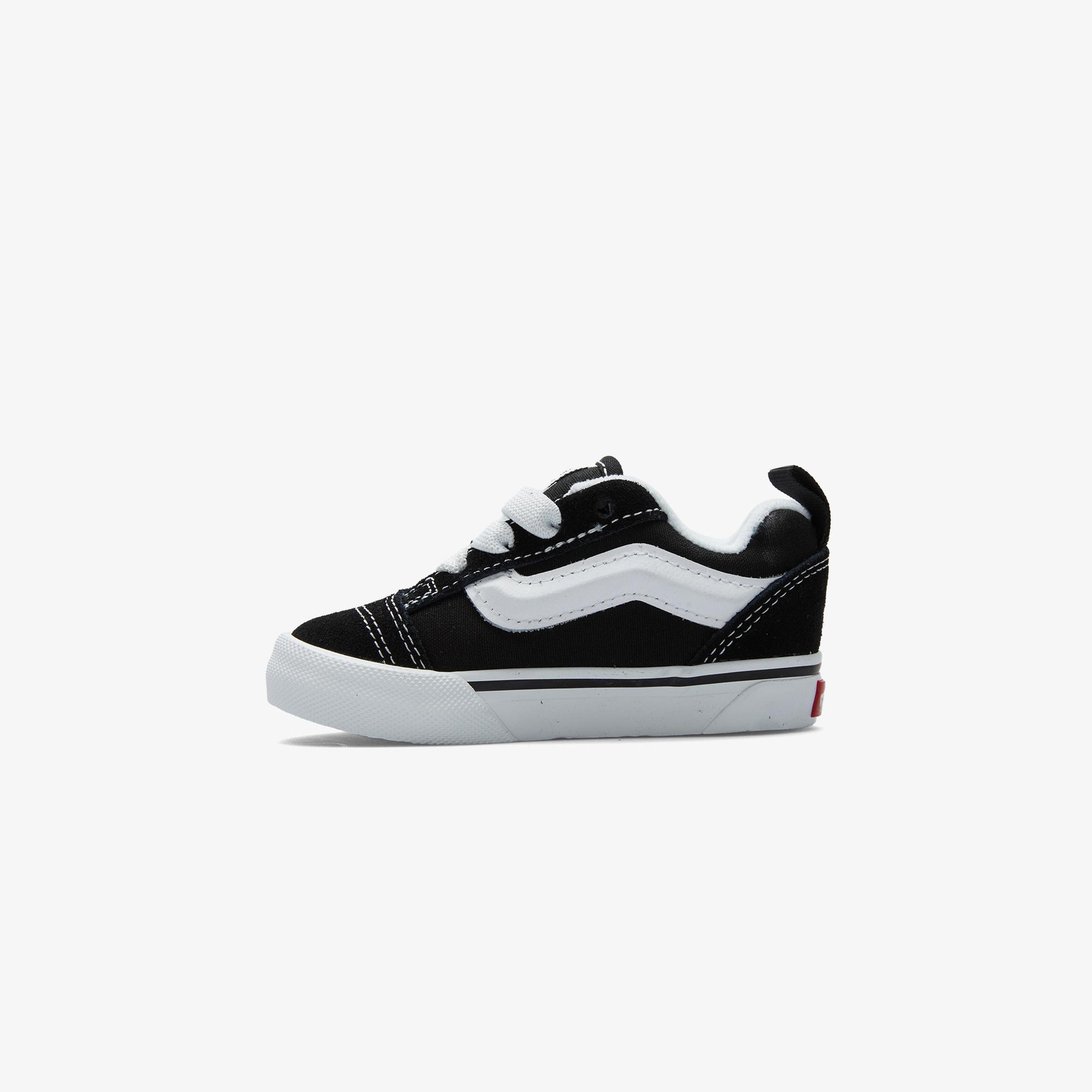 Vans Knu Skool Elastik Bağcıklı Bebek Siyah Spor Ayakkabı