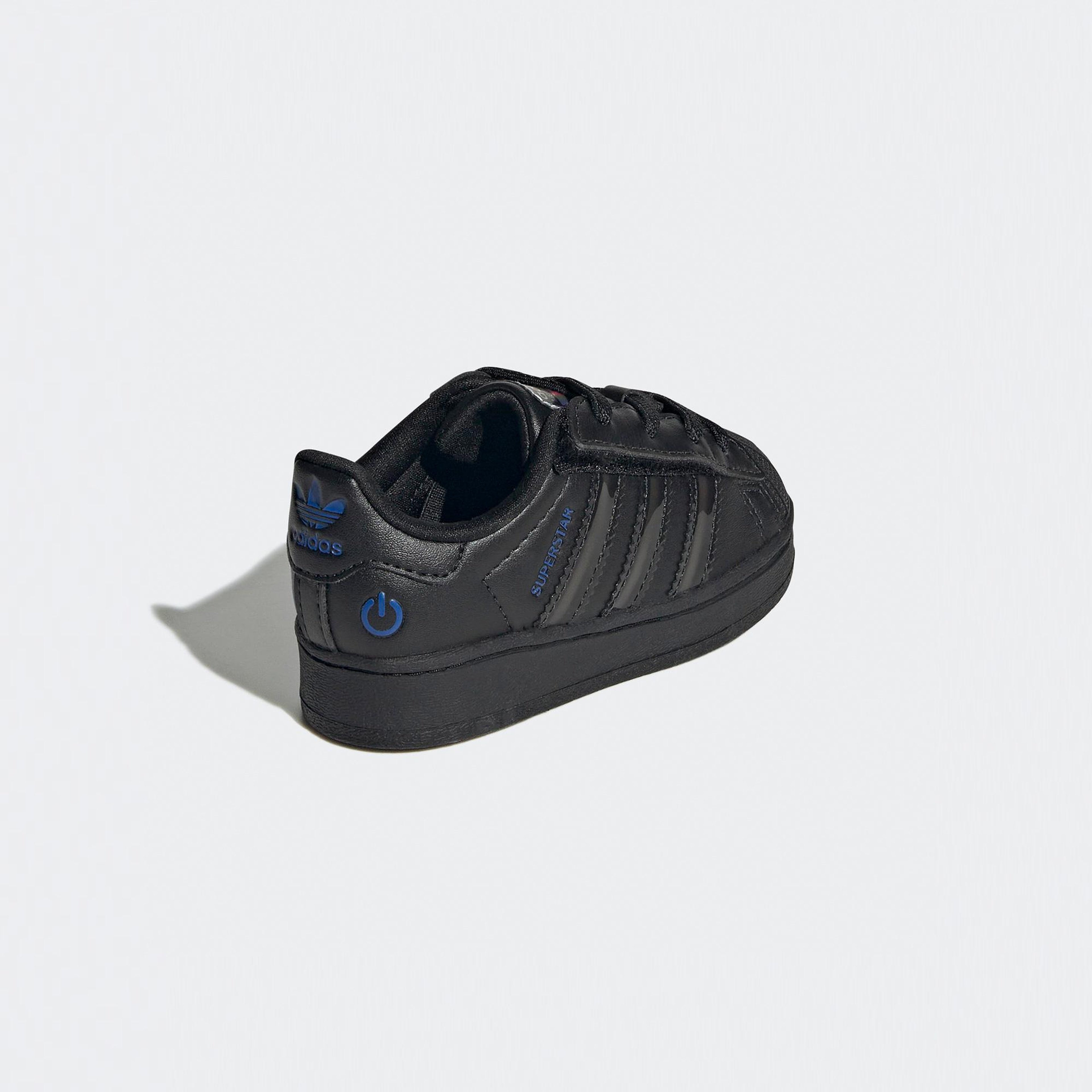 adidas Superstar Led Lights Cf El I Bebek Siyah Spor Ayakkabı