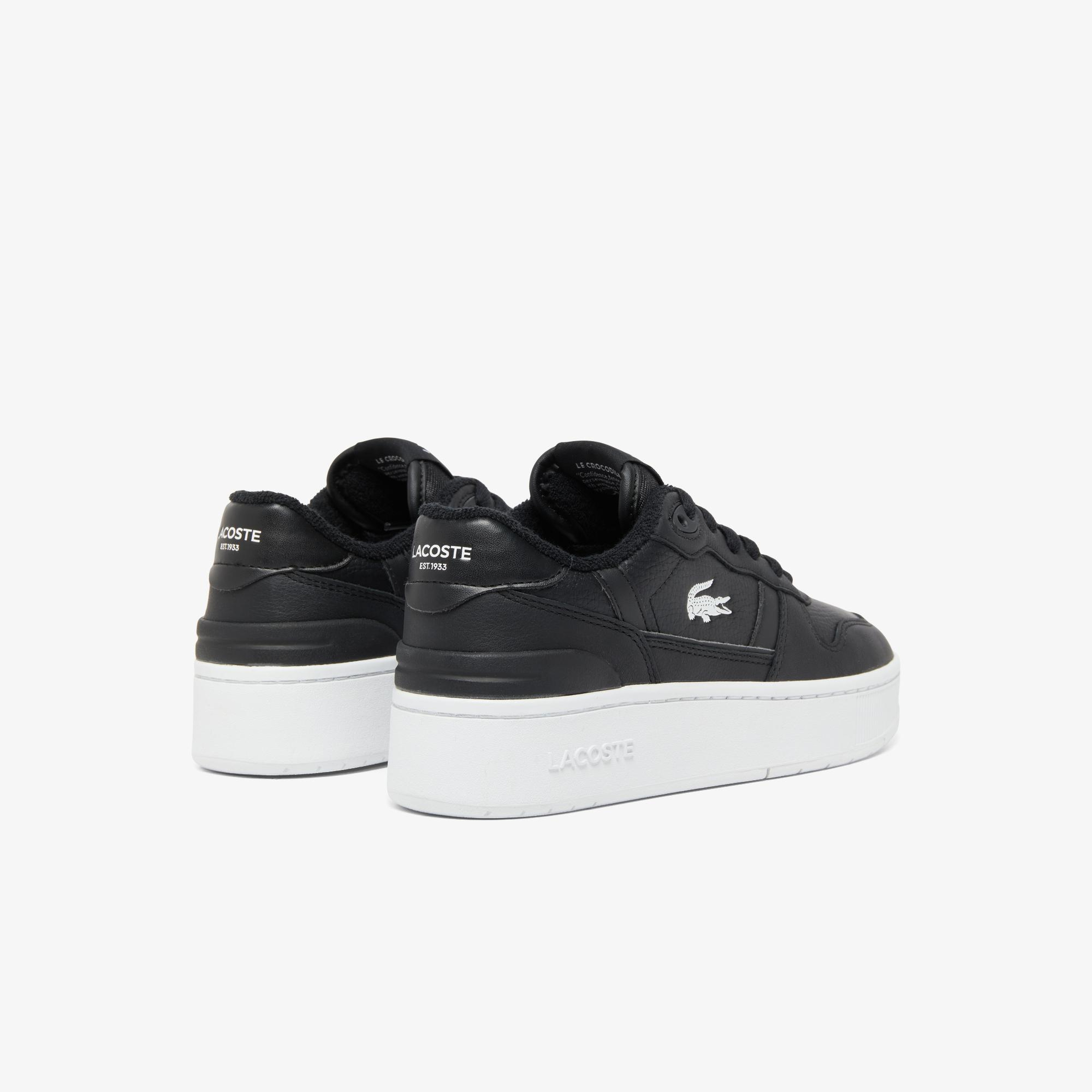 T-Clip Platform Kadın Siyah Sneaker