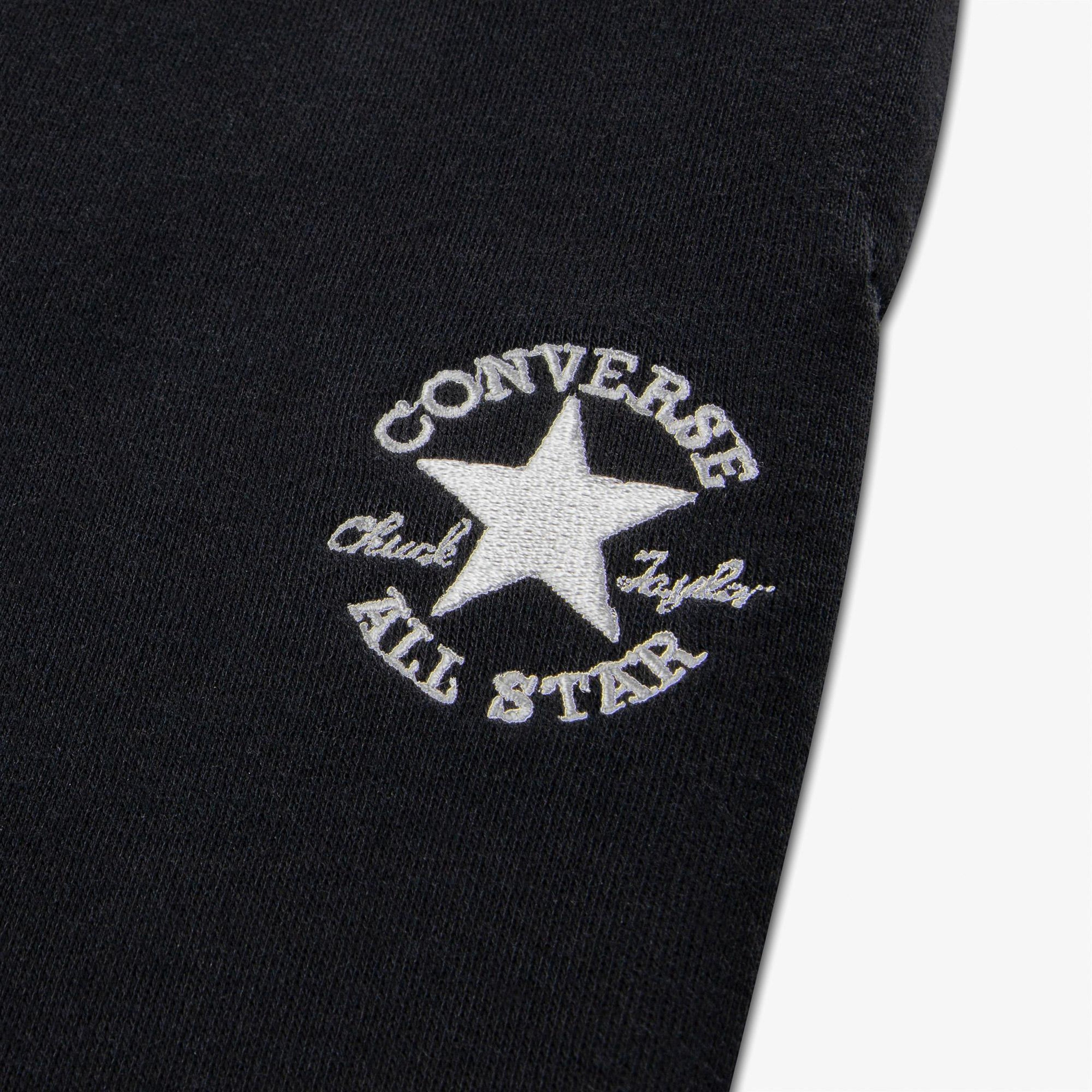 Converse Erkek Genç Çocuk Siyah Eşofman Altı