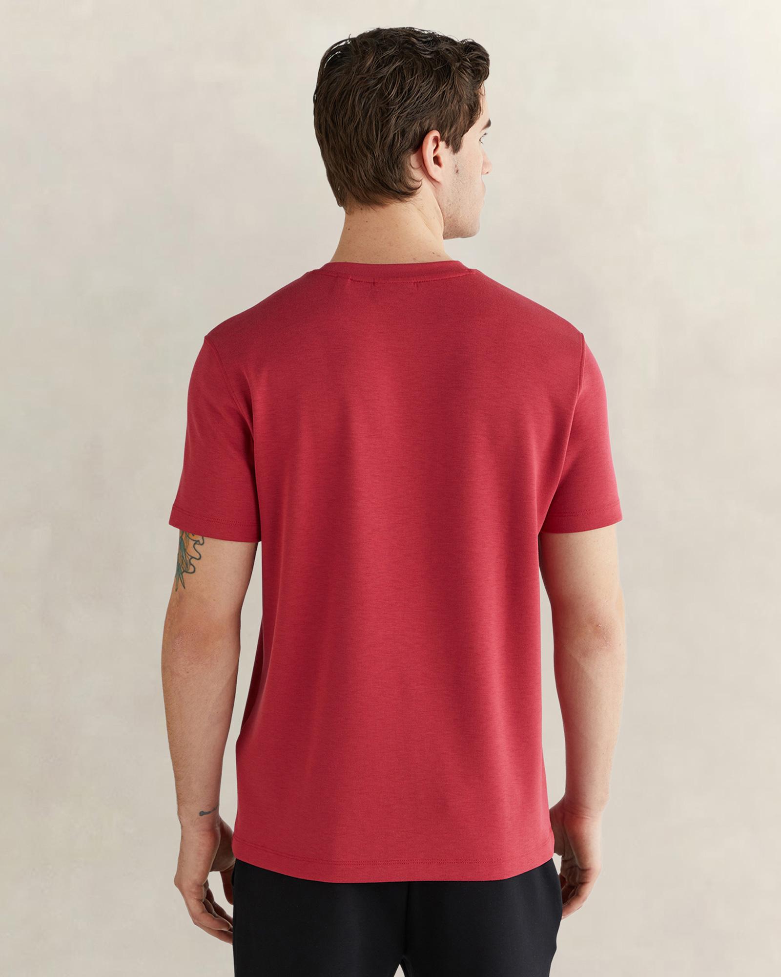 GANT Erkek Kırmızı Kısa Kollu T-Shirt