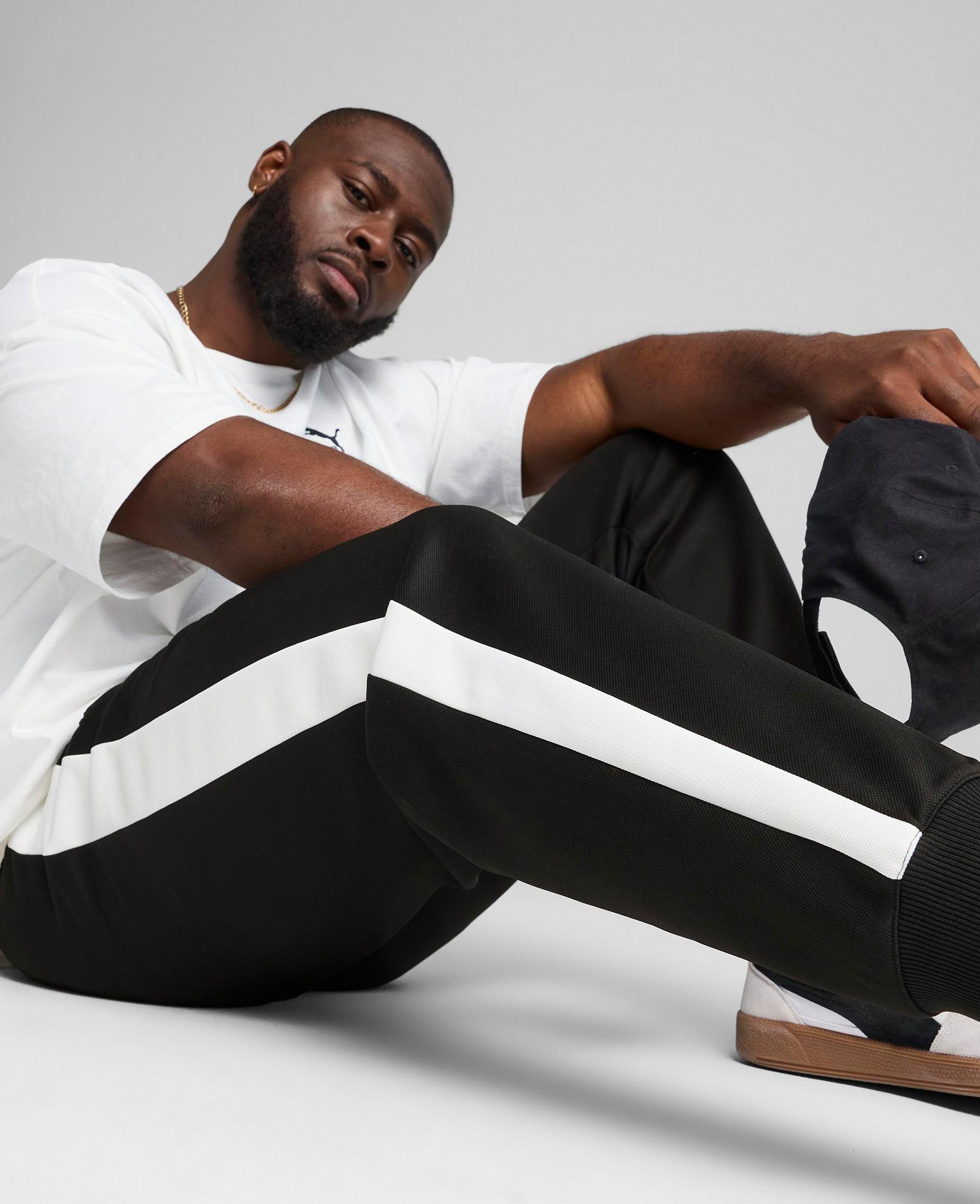 Puma T7 Always on Track Erkek Siyah Eşofman Altı
