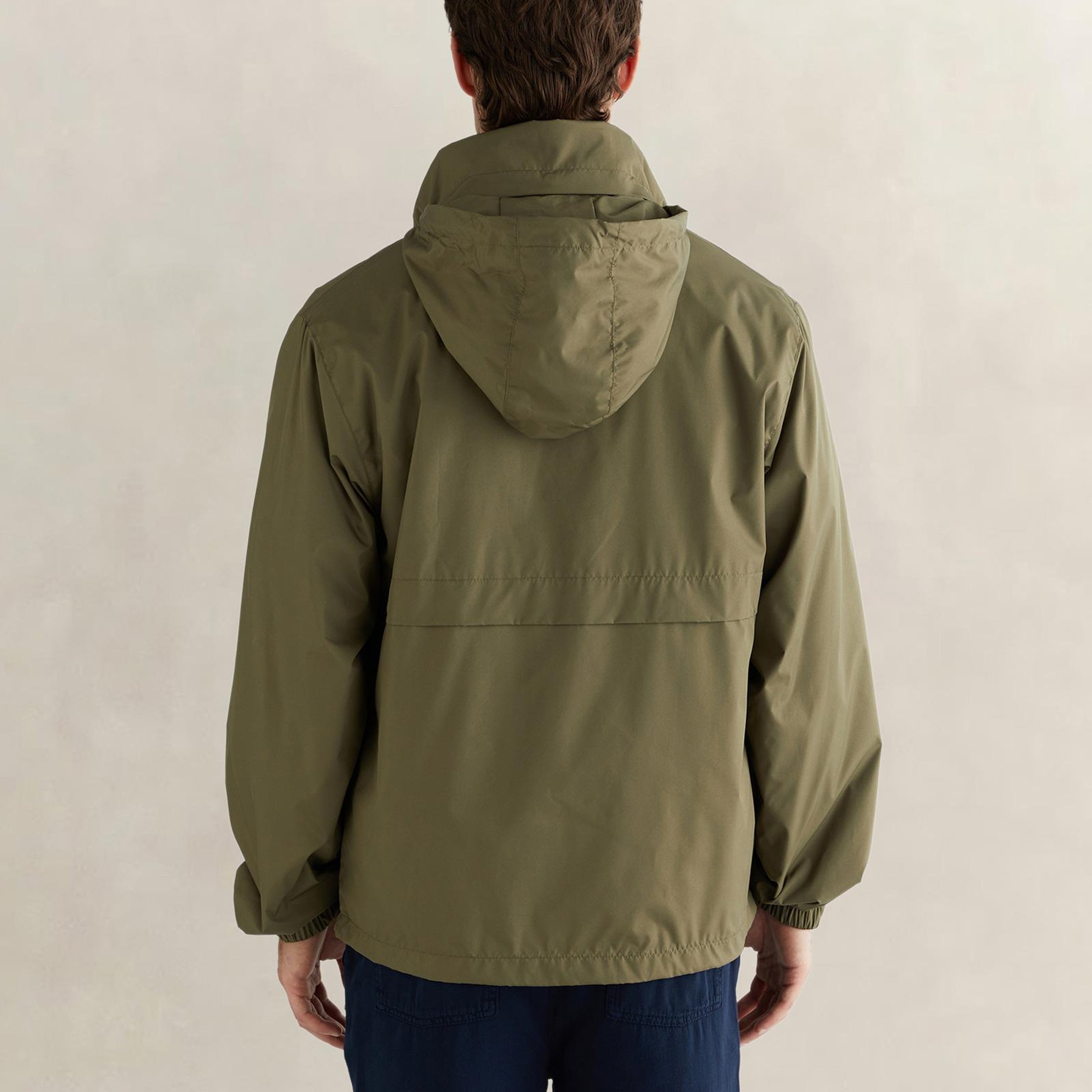 GANT Erkek Yeşil Regular Fit Kapüşonlu Rüzgarlık