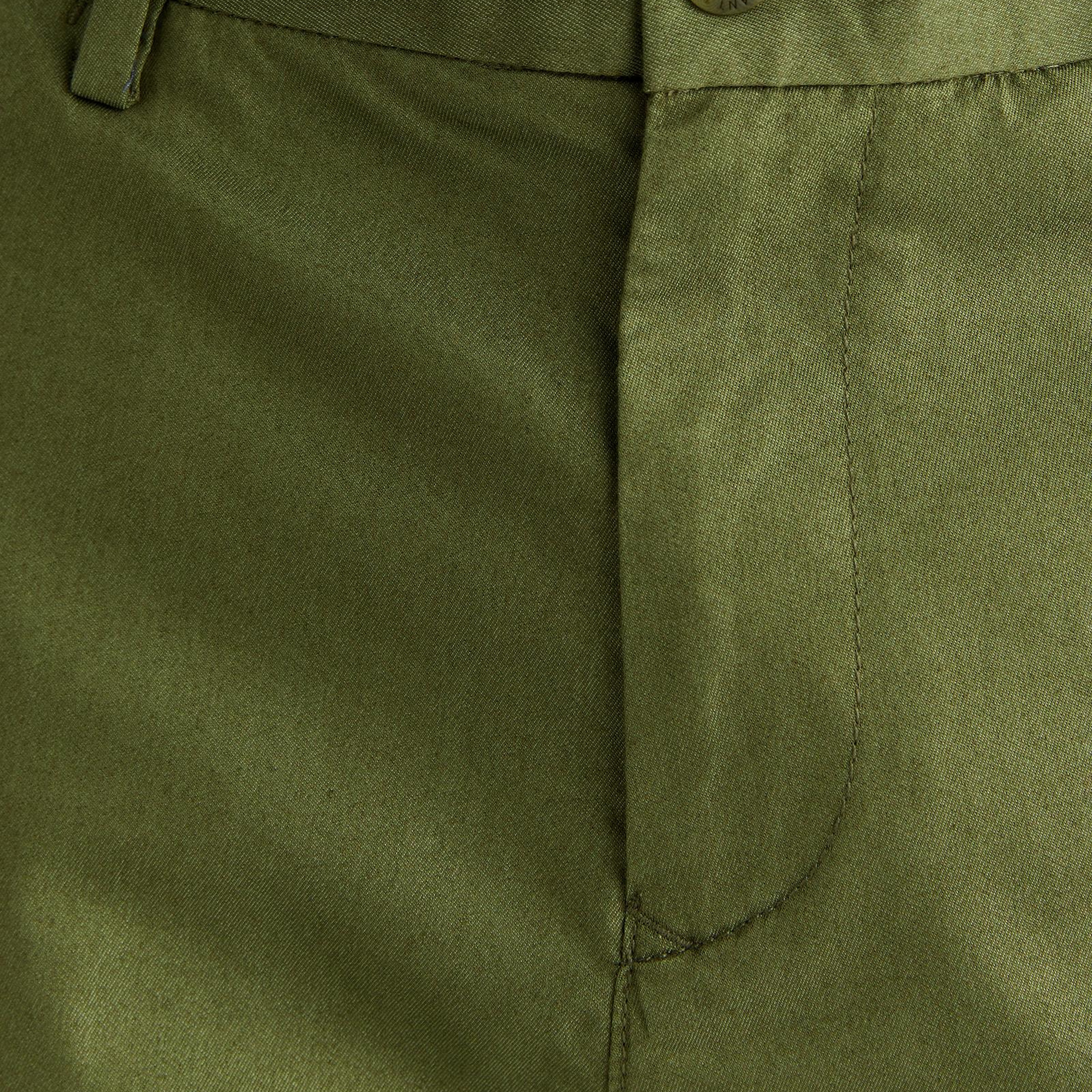 GANT Erkek Yeşil Slim Fit Pantolon