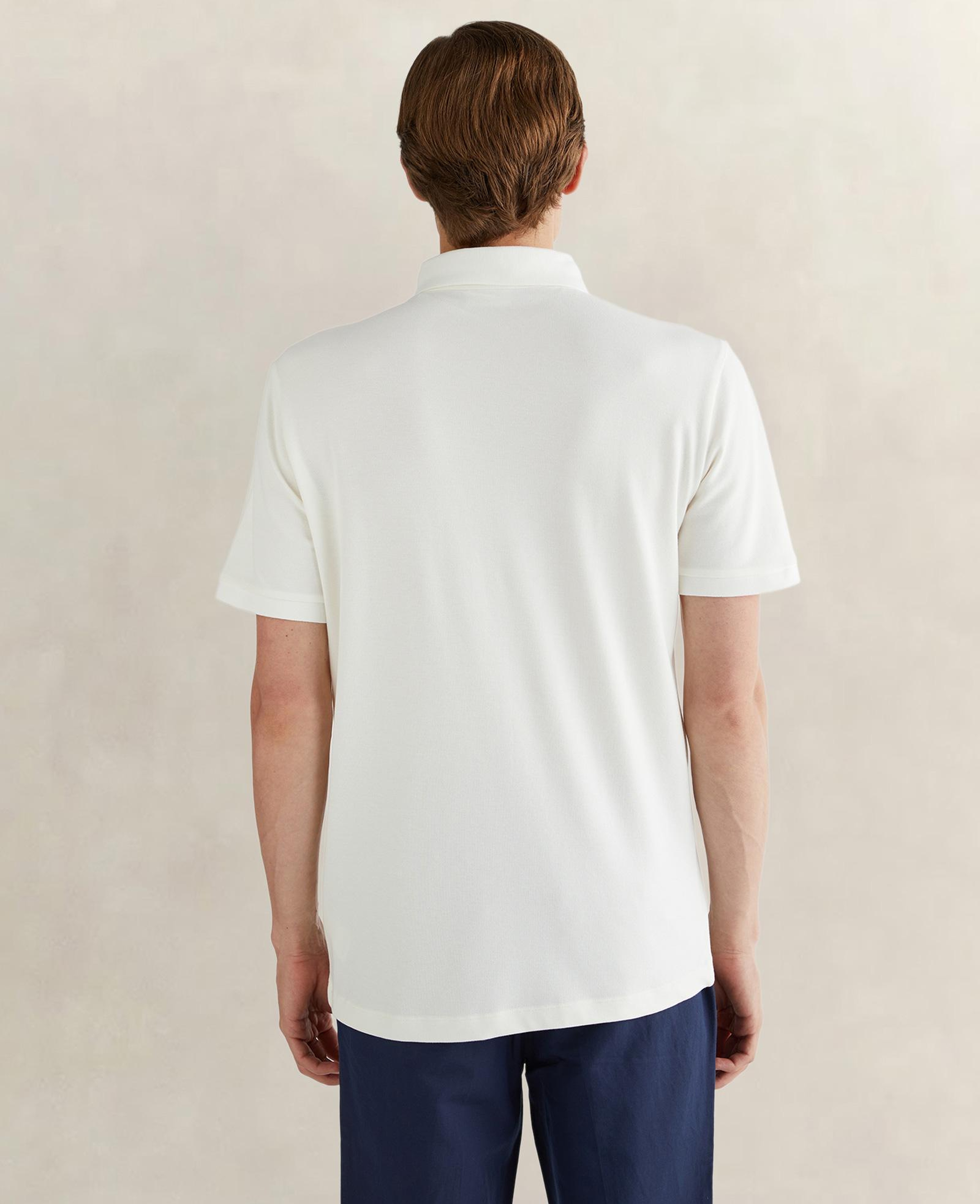 GANT Erkek Beyaz Regular Fit Logolu Polo Yaka T-Shirt