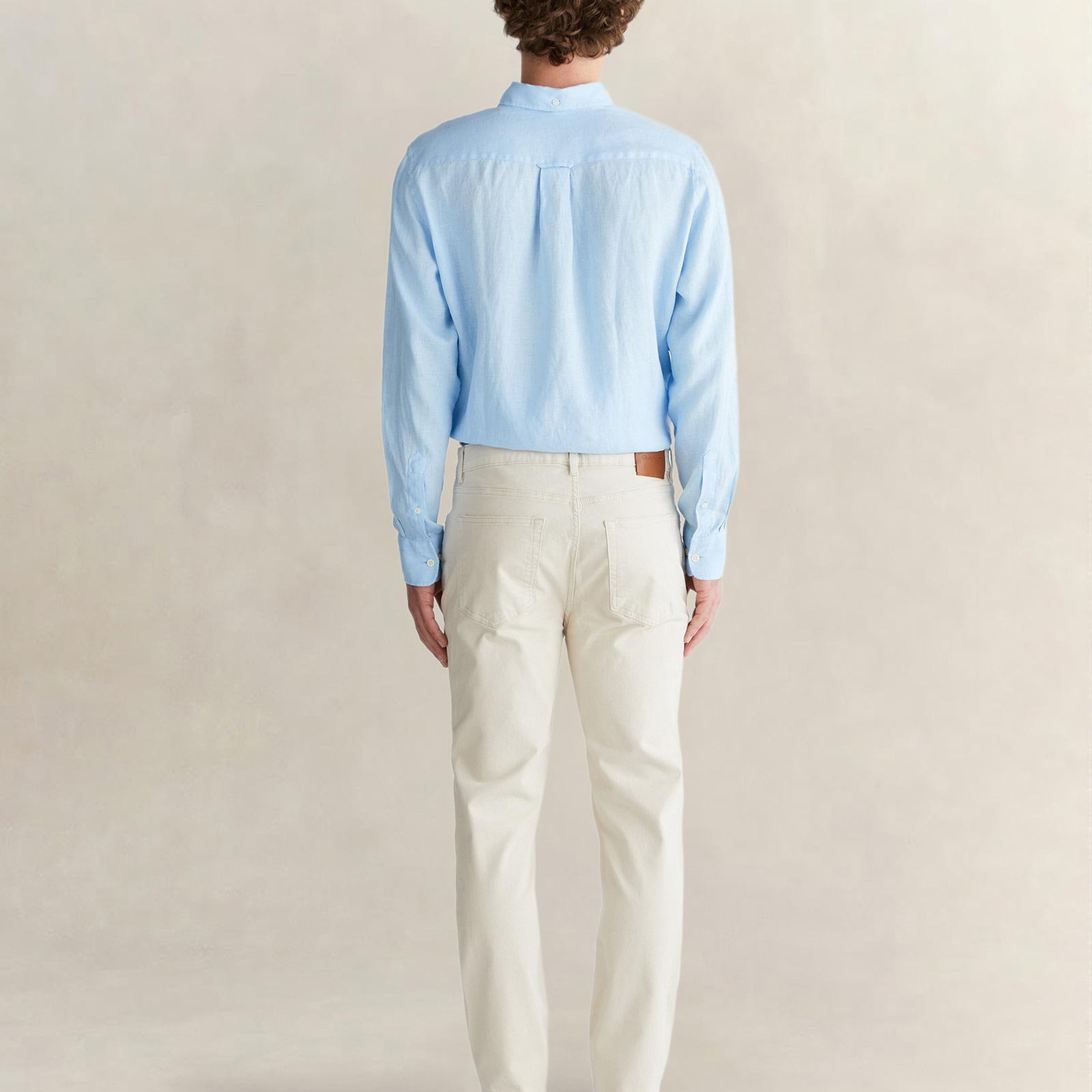 GANT Erkek Bej Slim Fit Jean