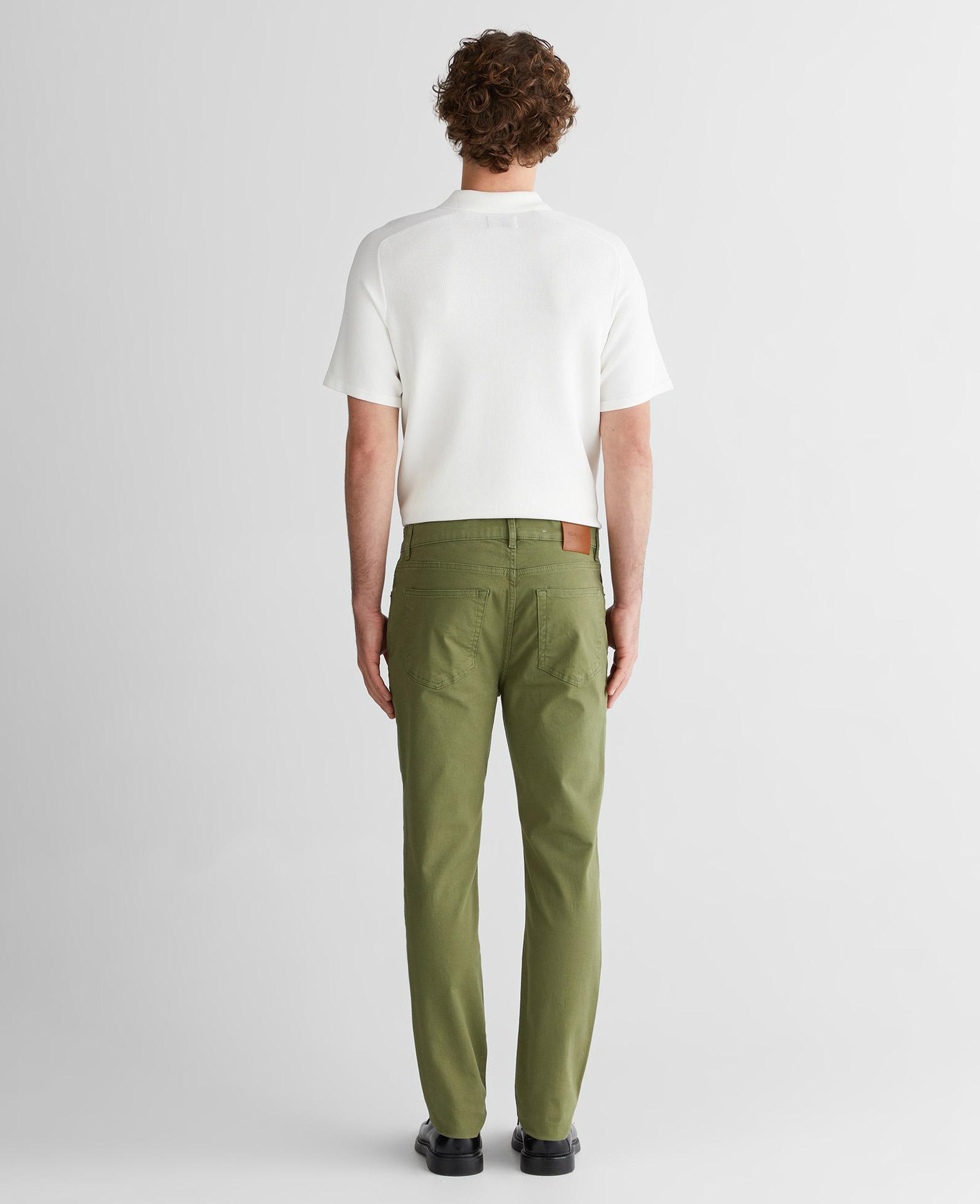 GANT Erkek Yeşil Slim Fit Jean