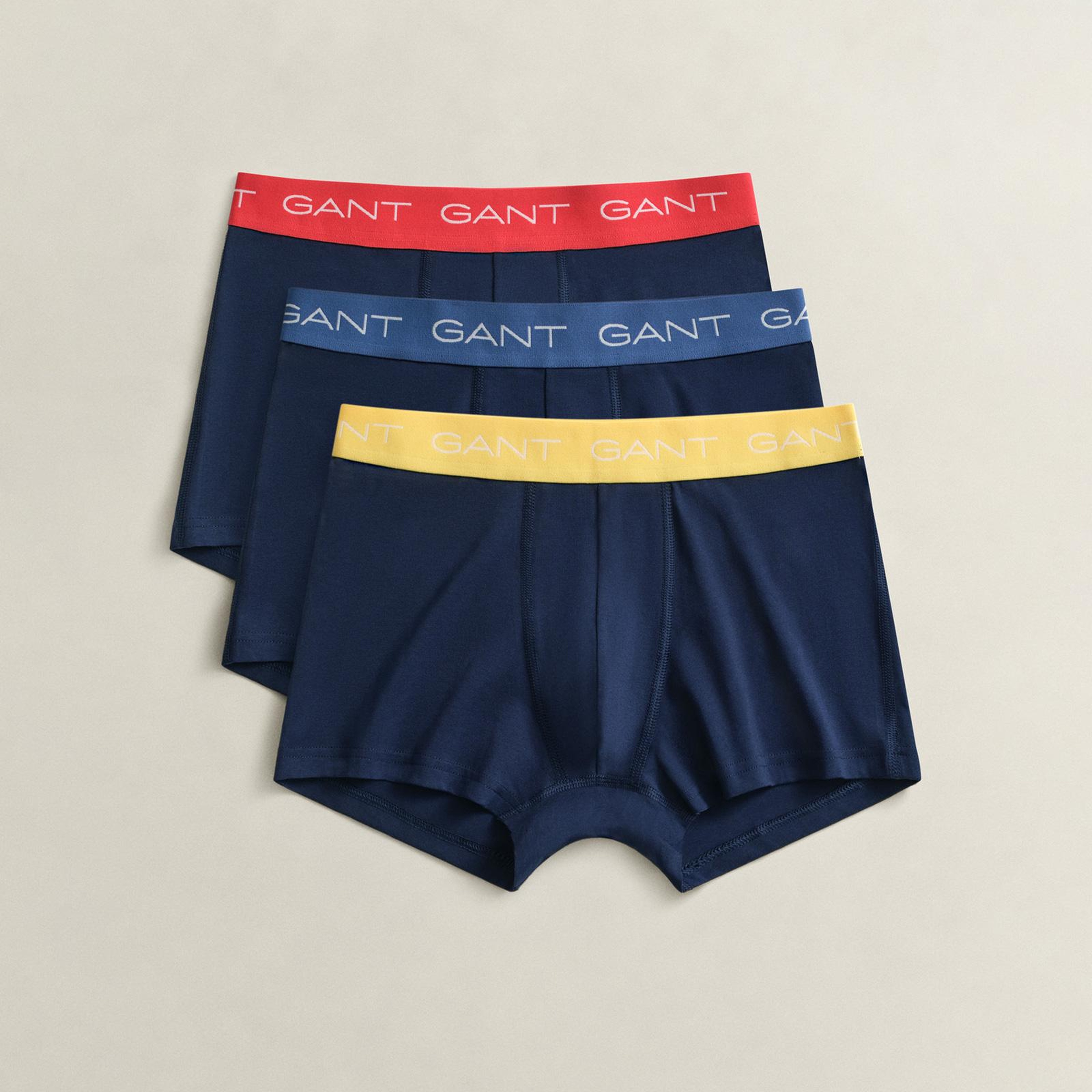 GANT Erkek Lacivert Düz Boxer