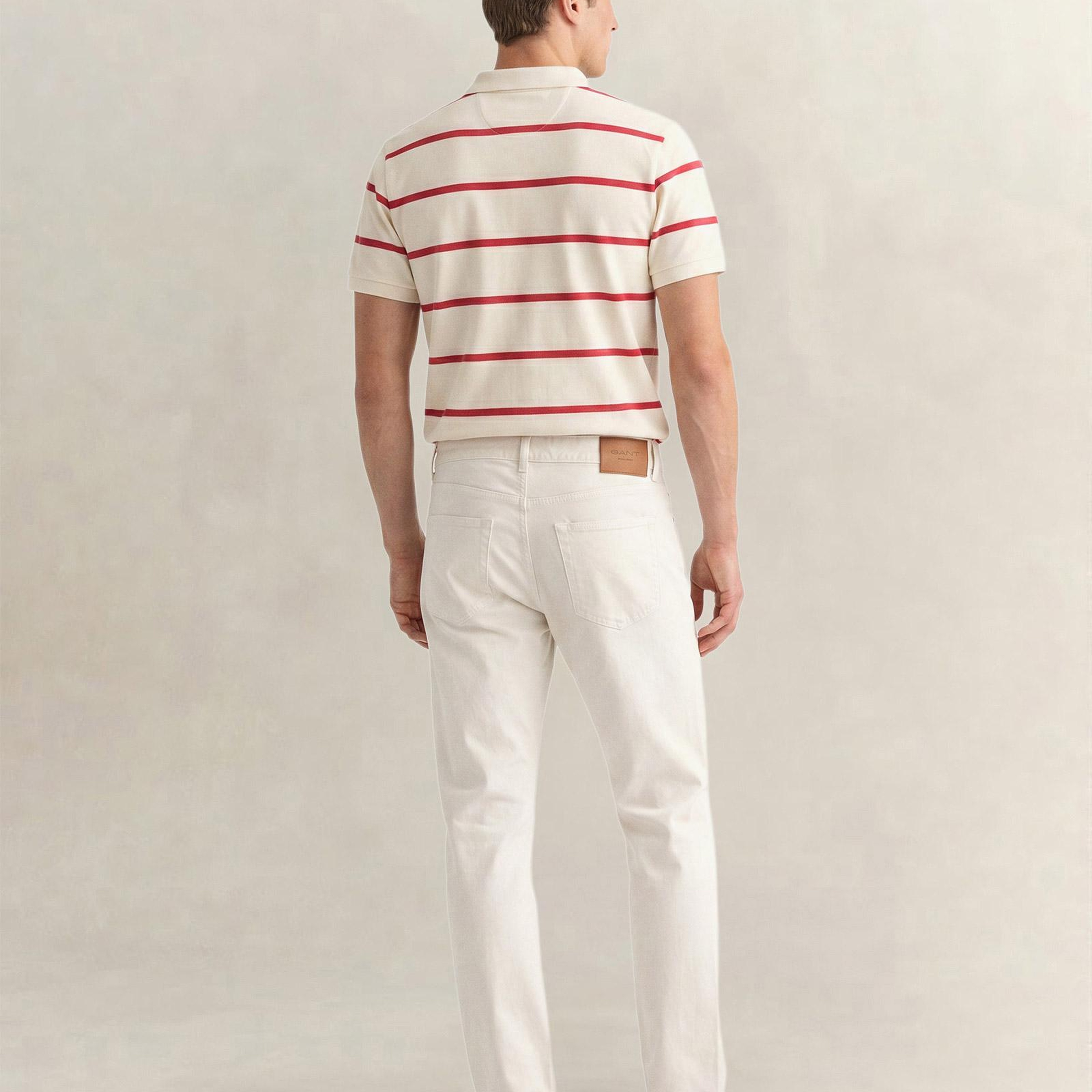 GANT Erkek Bej Slim Fit Jean