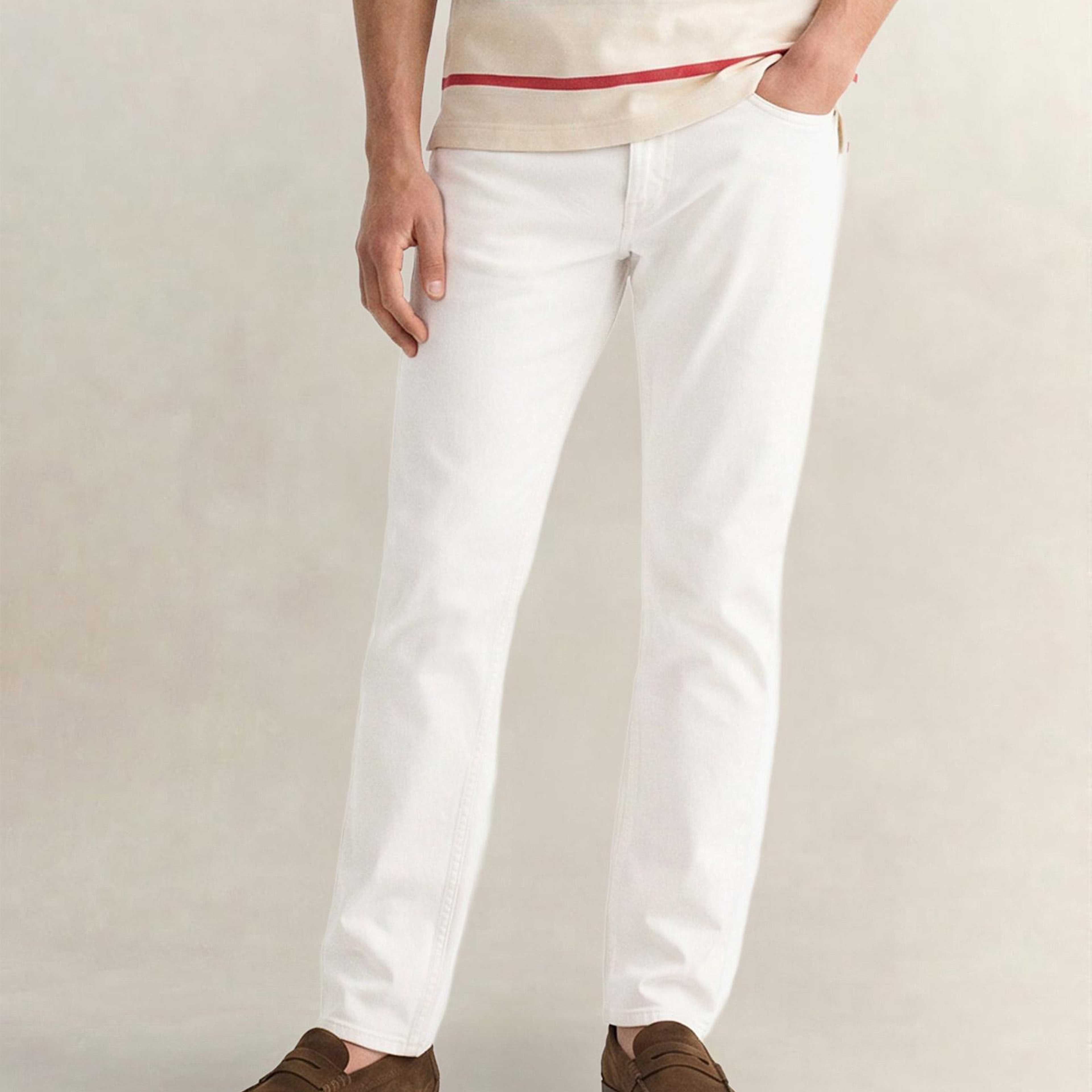 GANT Erkek Bej Slim Fit Jean