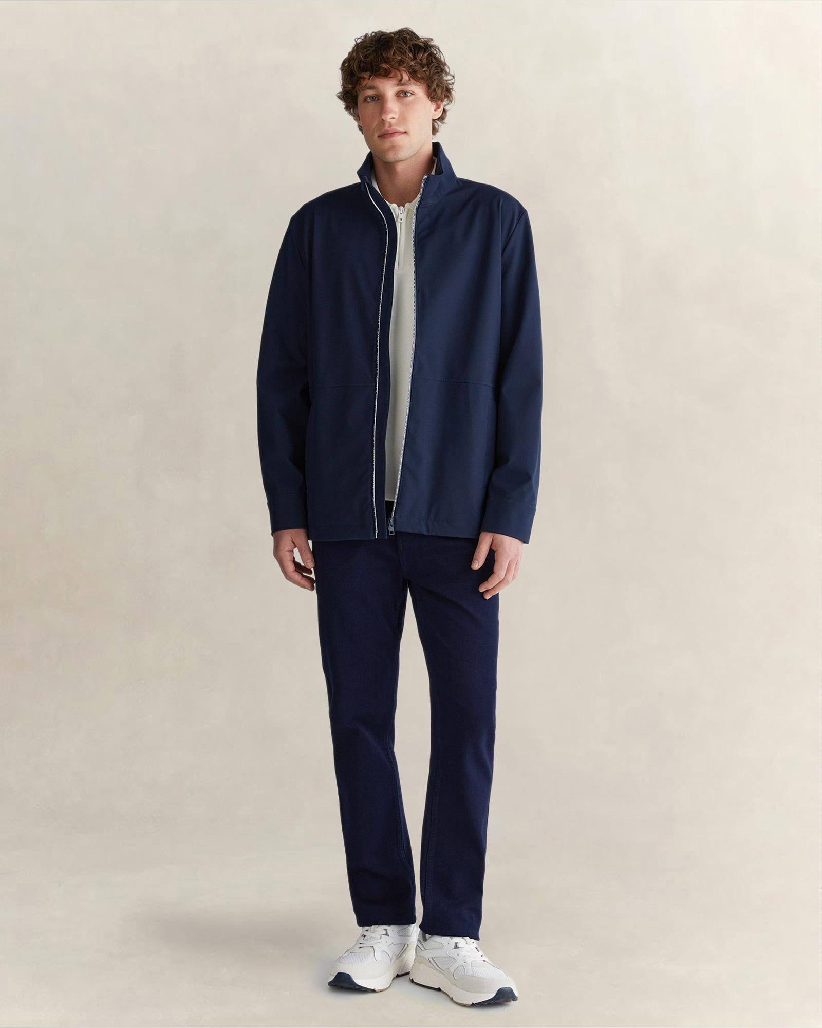 GANT Erkek Mavi Regular Fit Logolu Jean