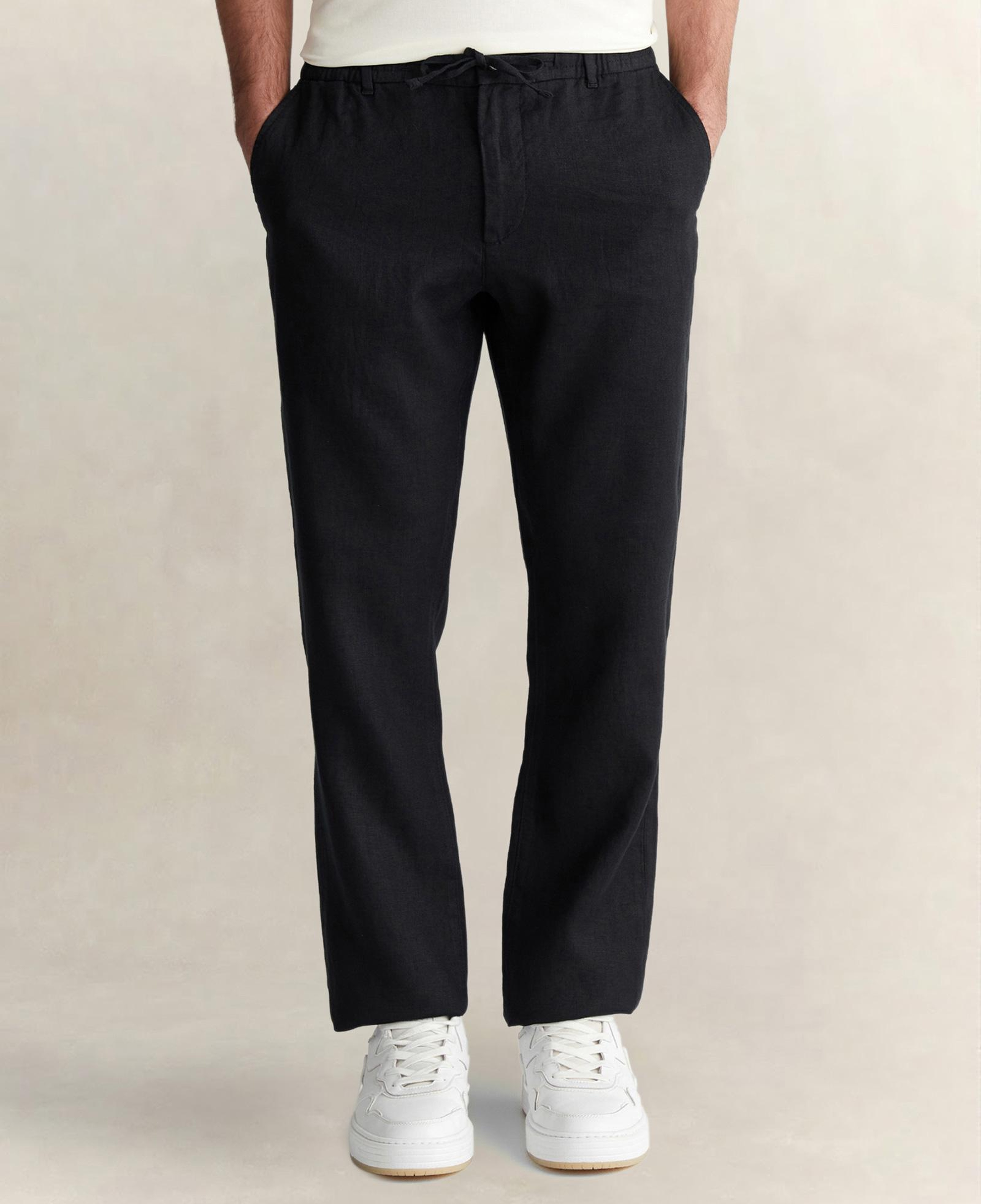 GANT Erkek Siyah Regular Fit Pantolon