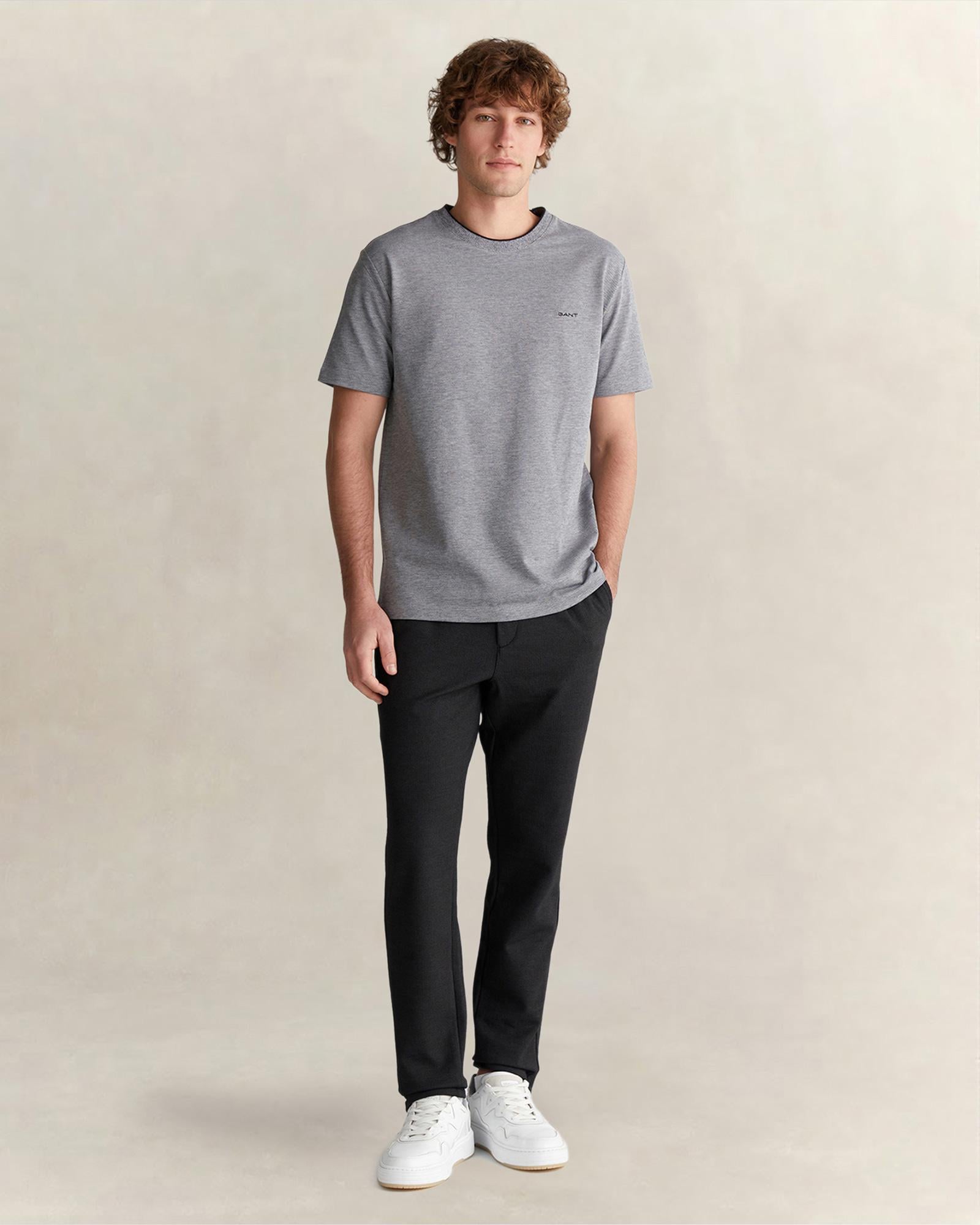 GANT Erkek Siyah Regular Fit Jogger Pantolon