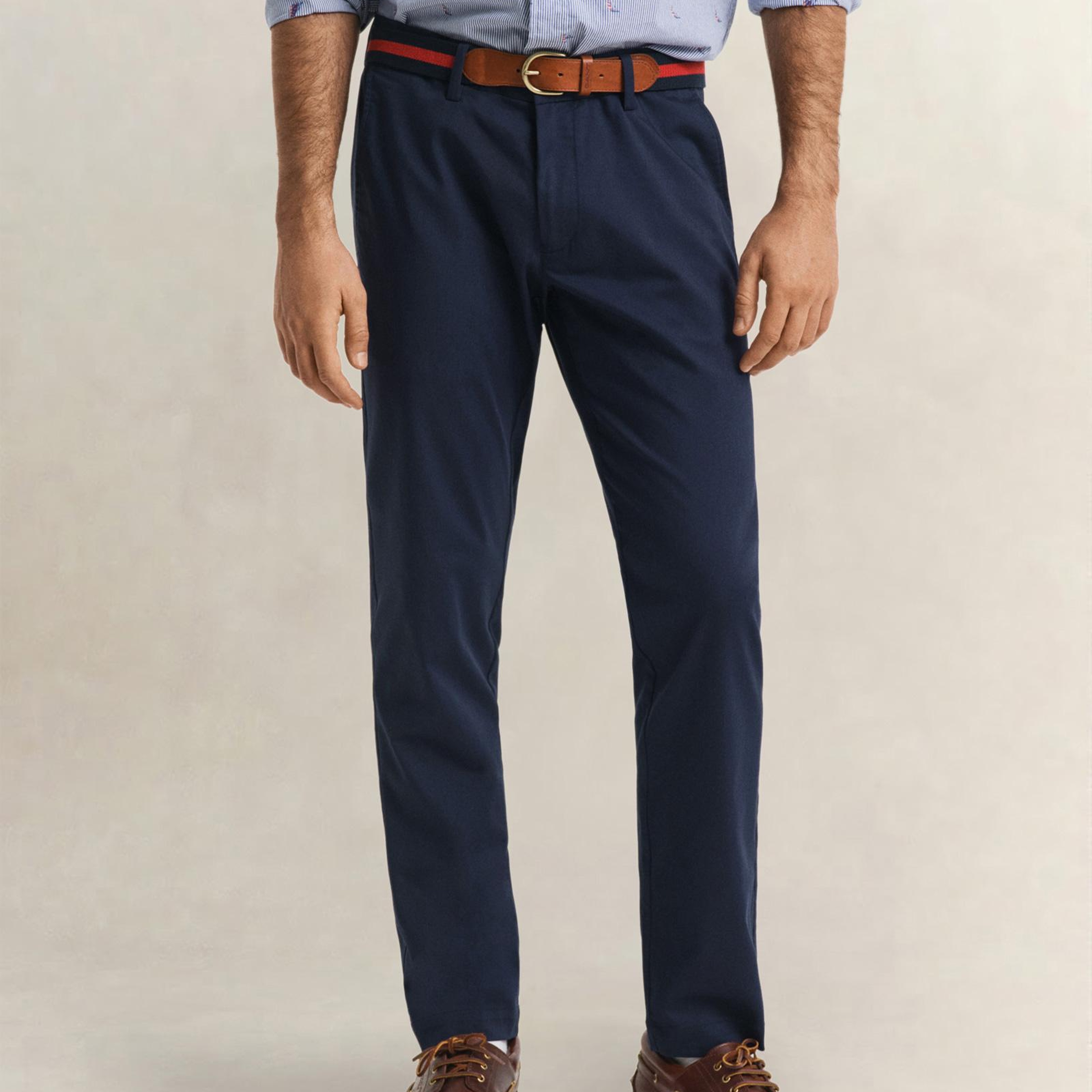 GANT Erkek Lacivert Slim Fit Pantolon