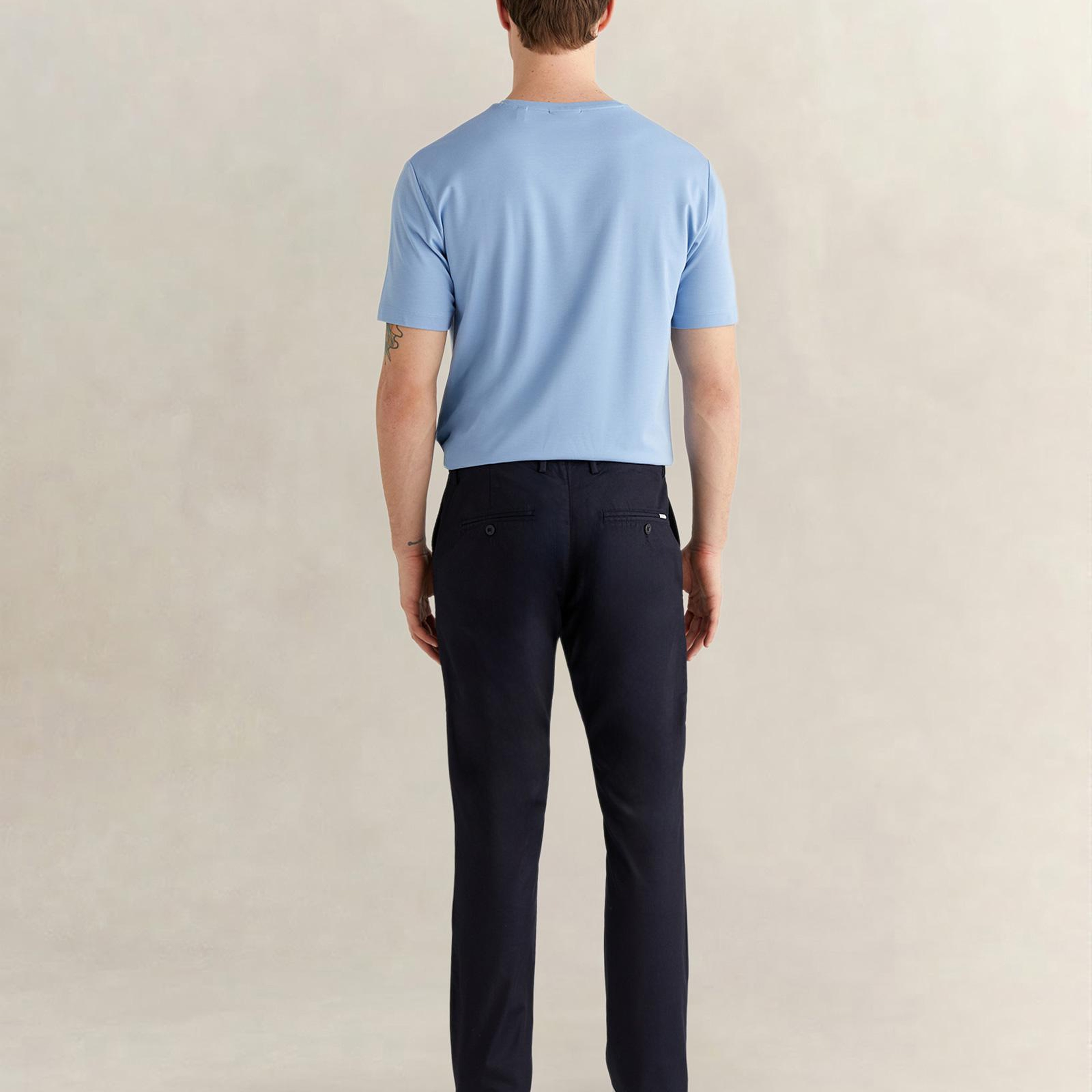 GANT Erkek Lacivert Slim Fit Pantolon