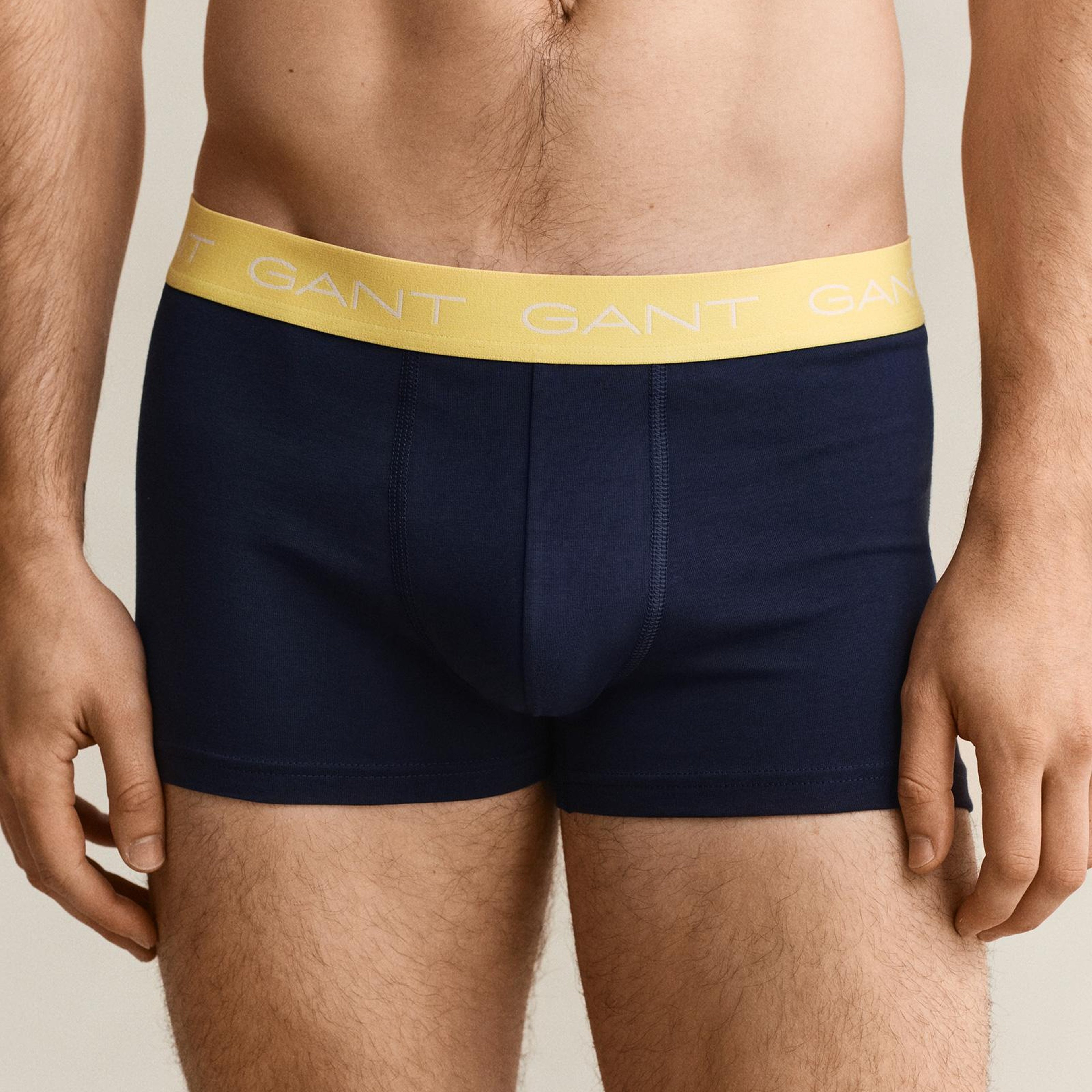 GANT Erkek Lacivert Düz Boxer