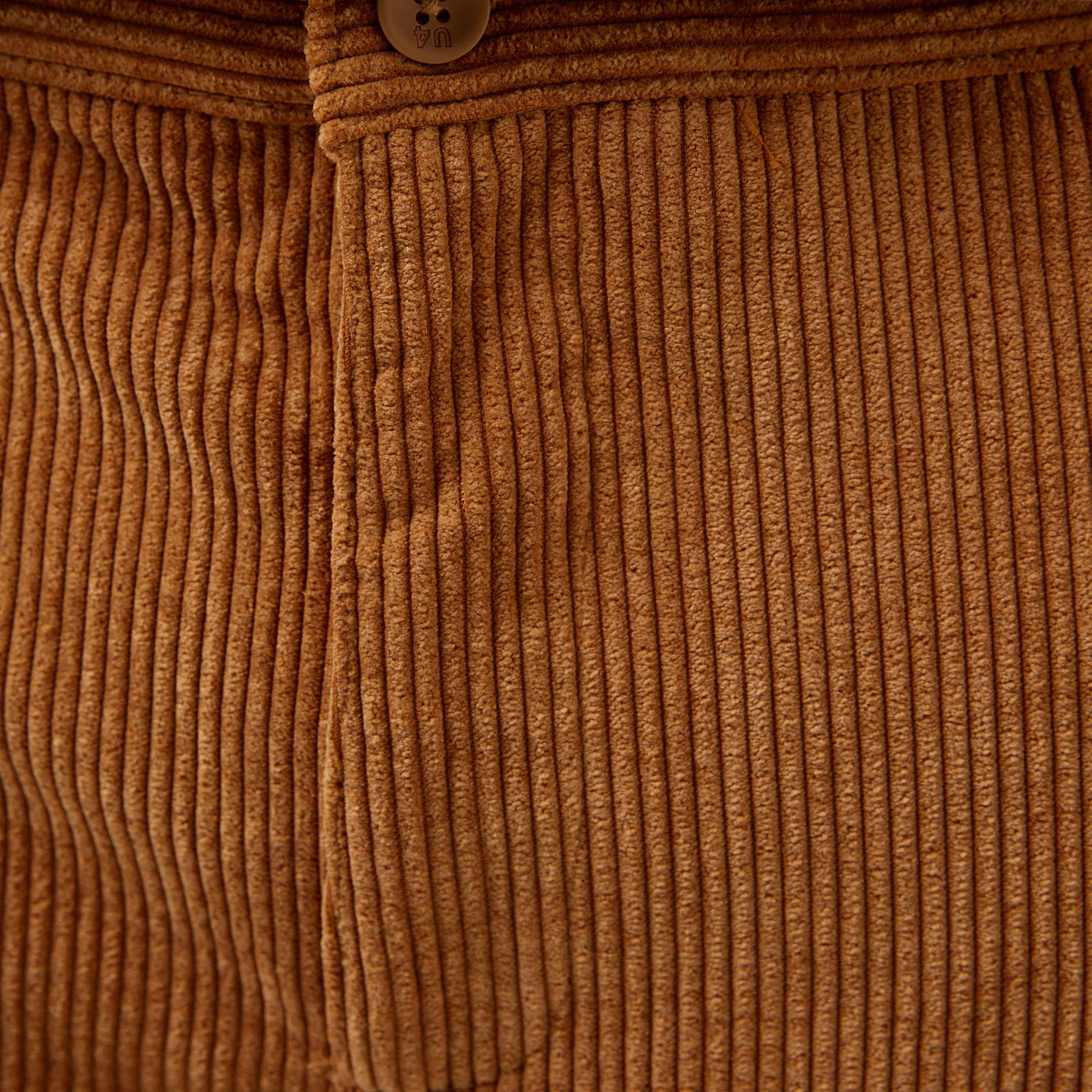 UNITED4 Velvet Erkek Kahverengi Cargo Pantolon