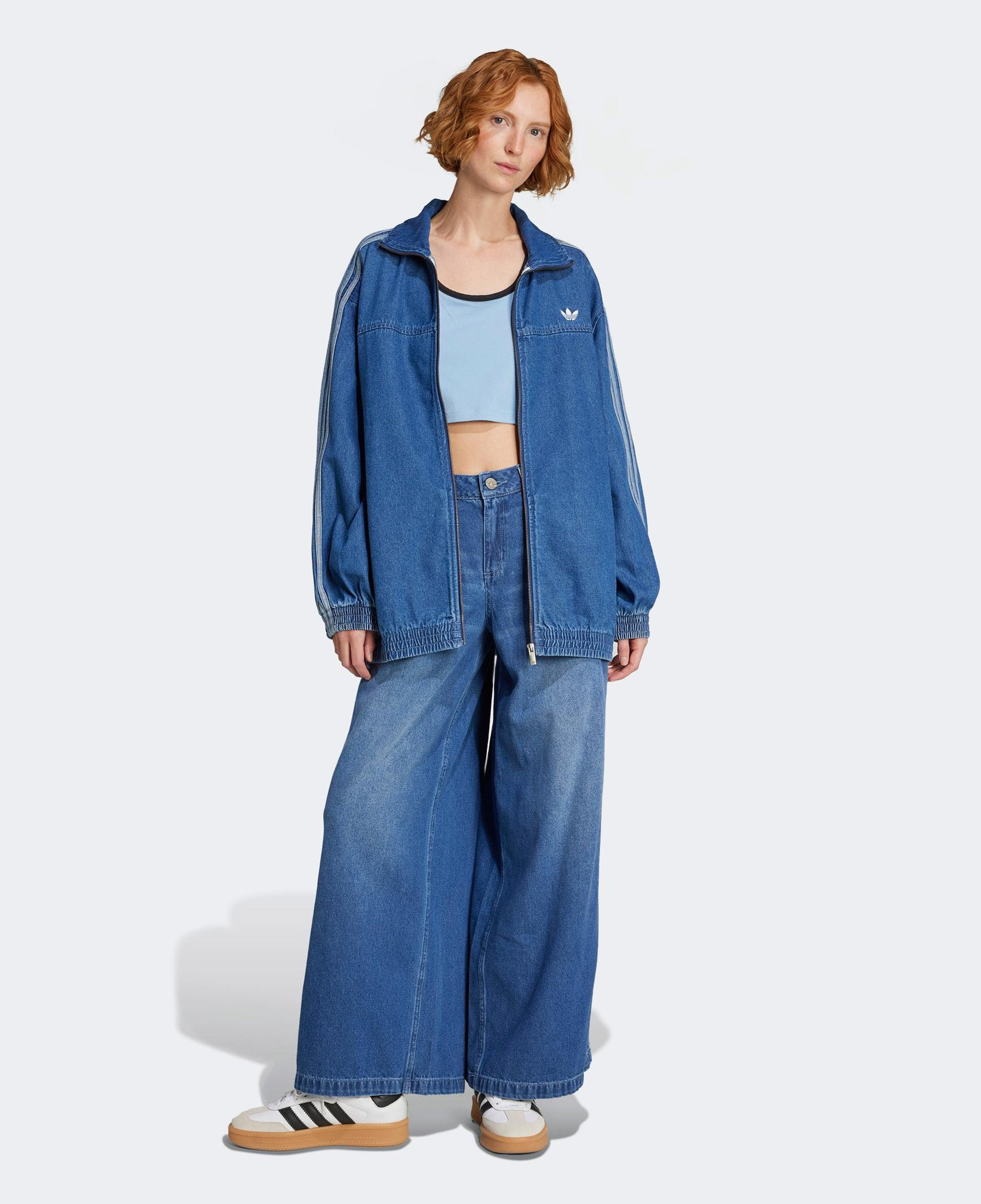 adidas Adicolor Adilenium Denim Kadın Eşofman Üstü