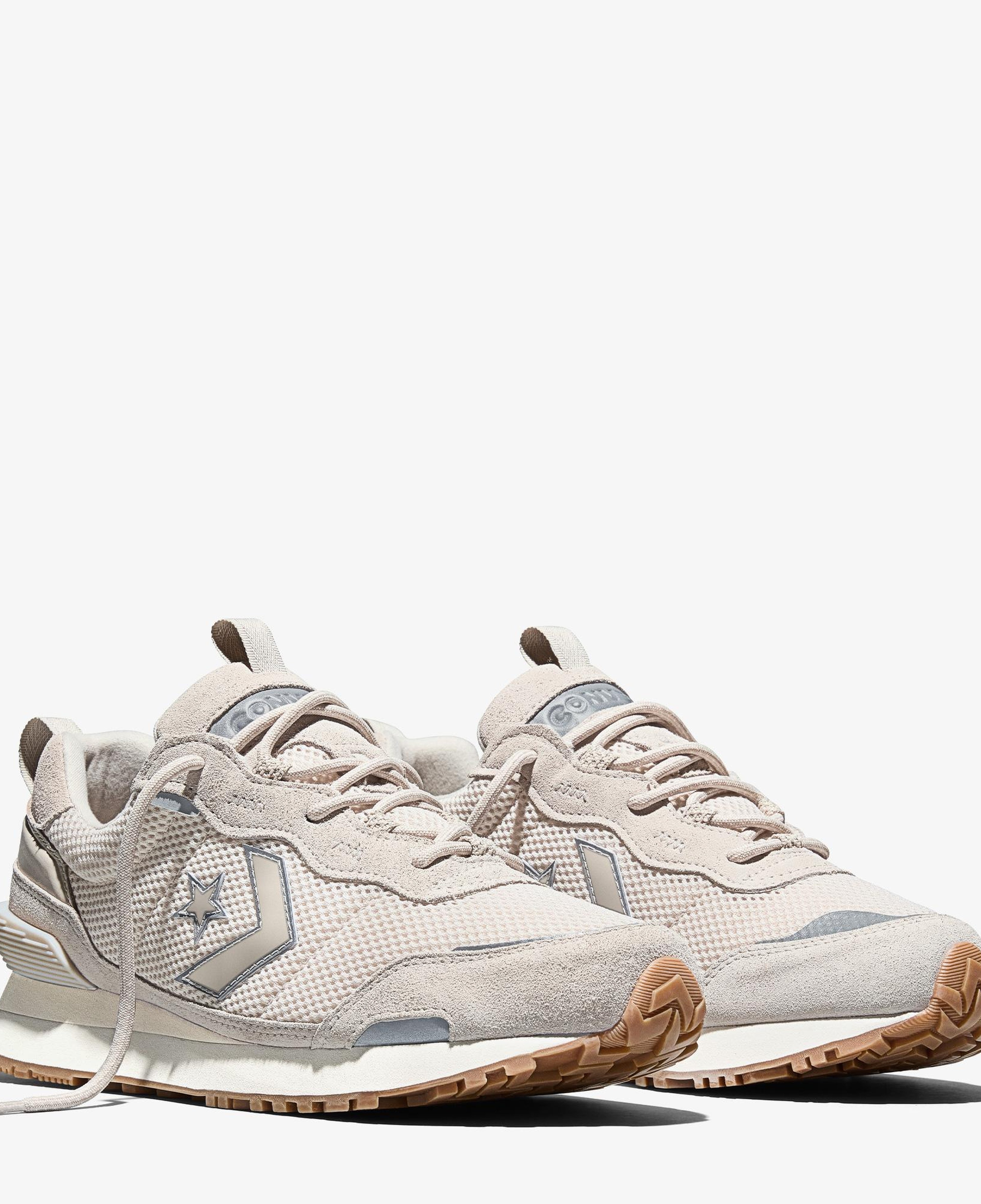 Converse Omega Trainer Hike Unisex Krem Süet Sneaker
