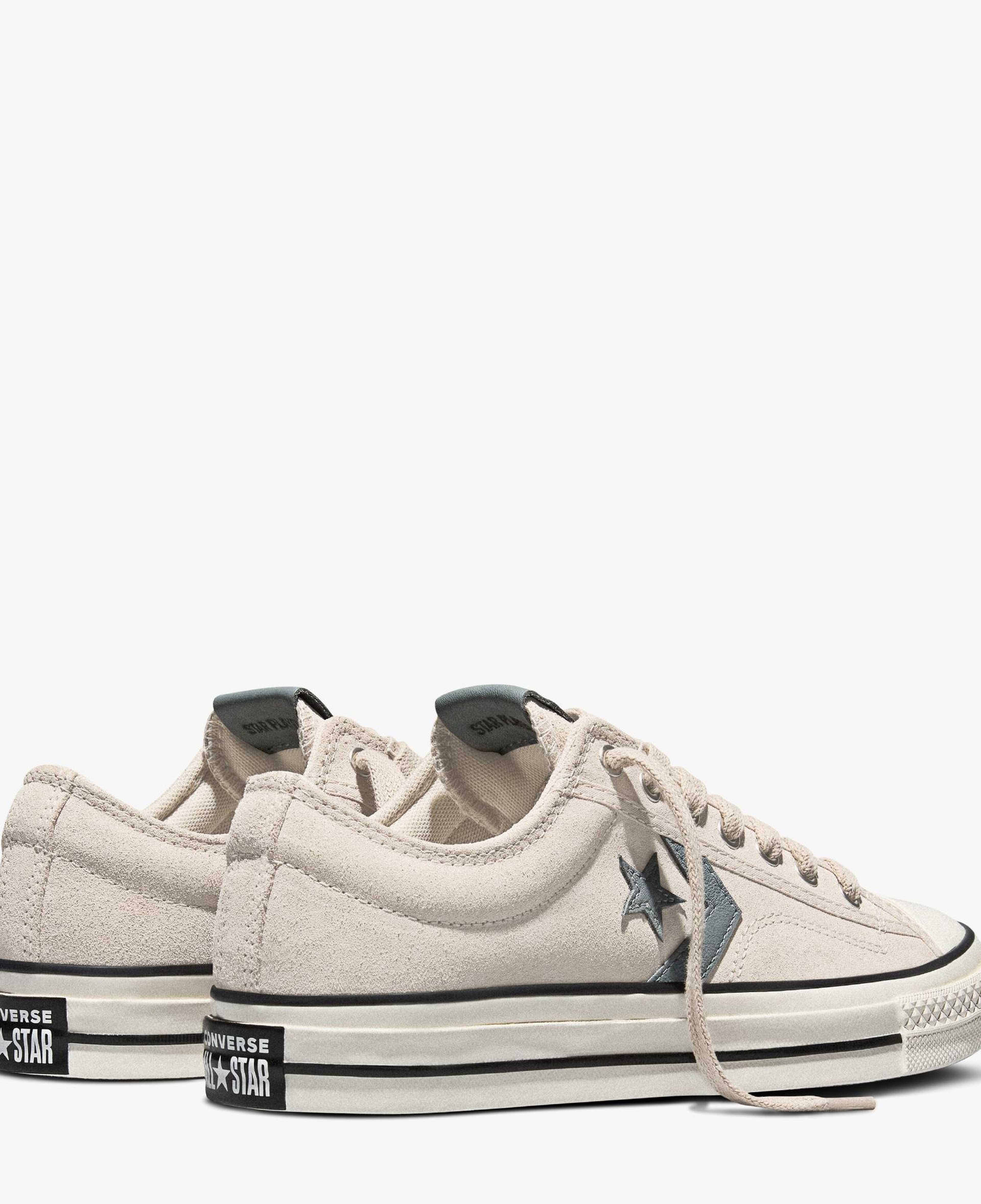Converse Star Player 76 Unisex Krem Süet Sneaker