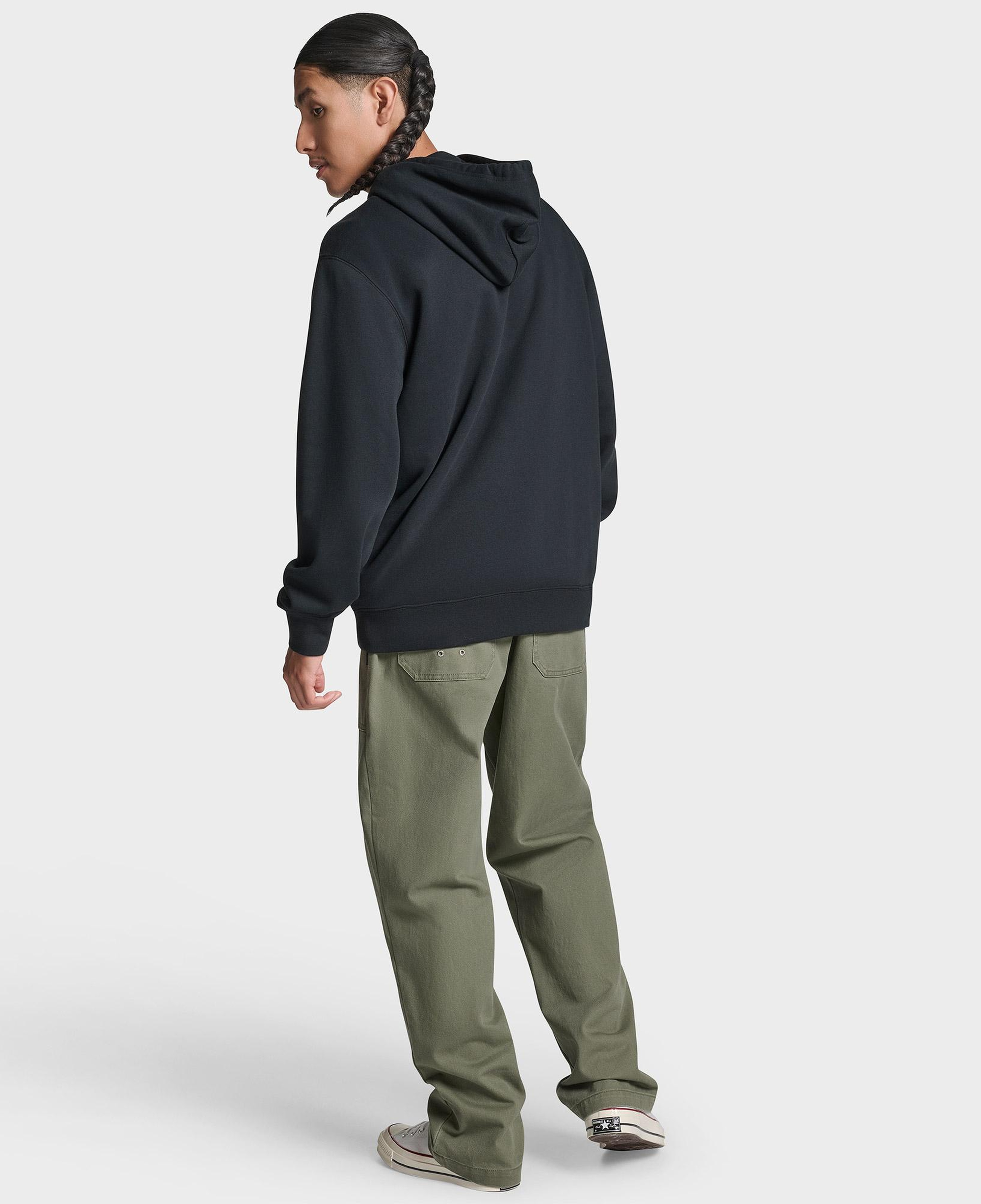 Converse Erkek Siyah Hoodie