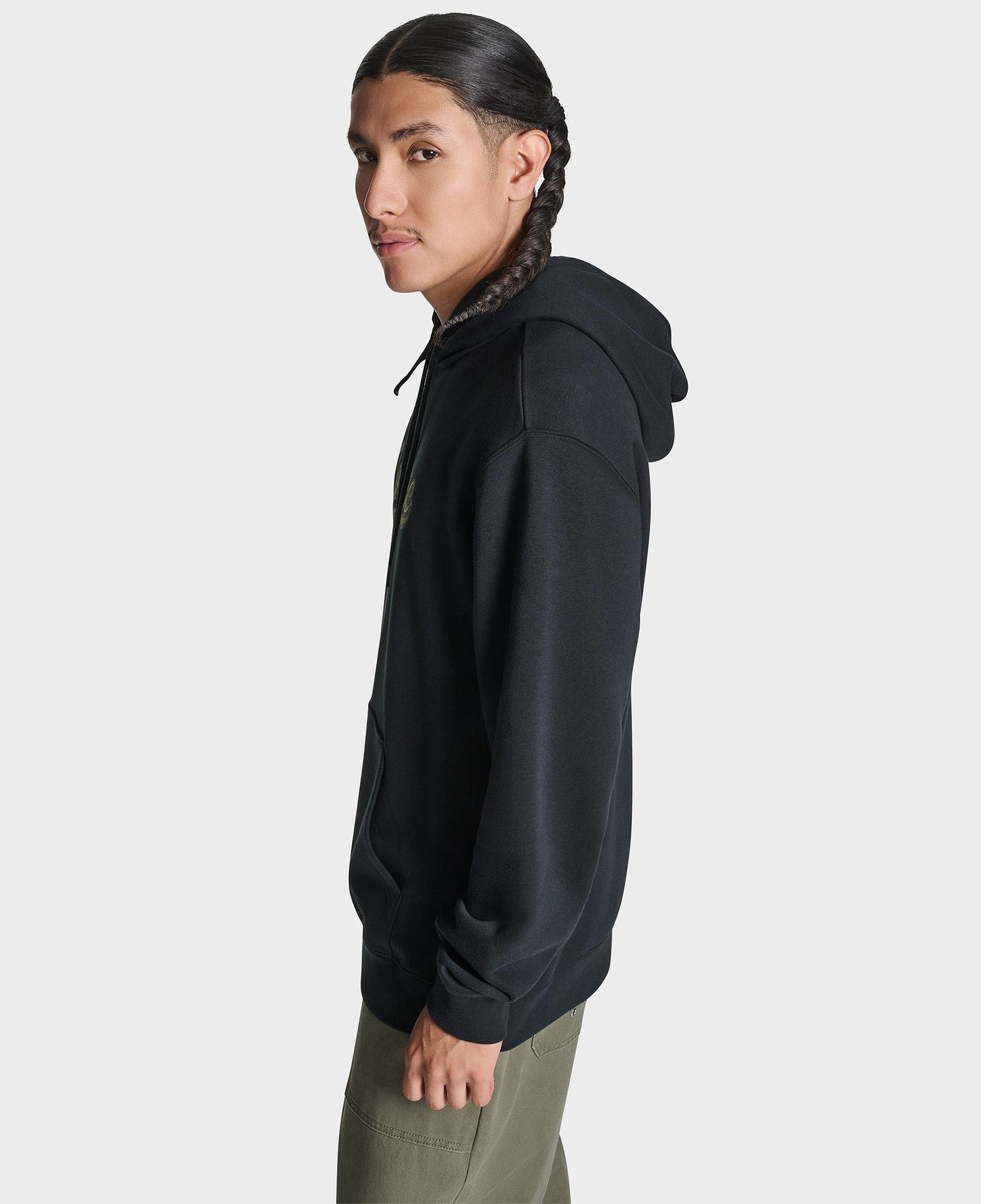 Converse Erkek Siyah Hoodie