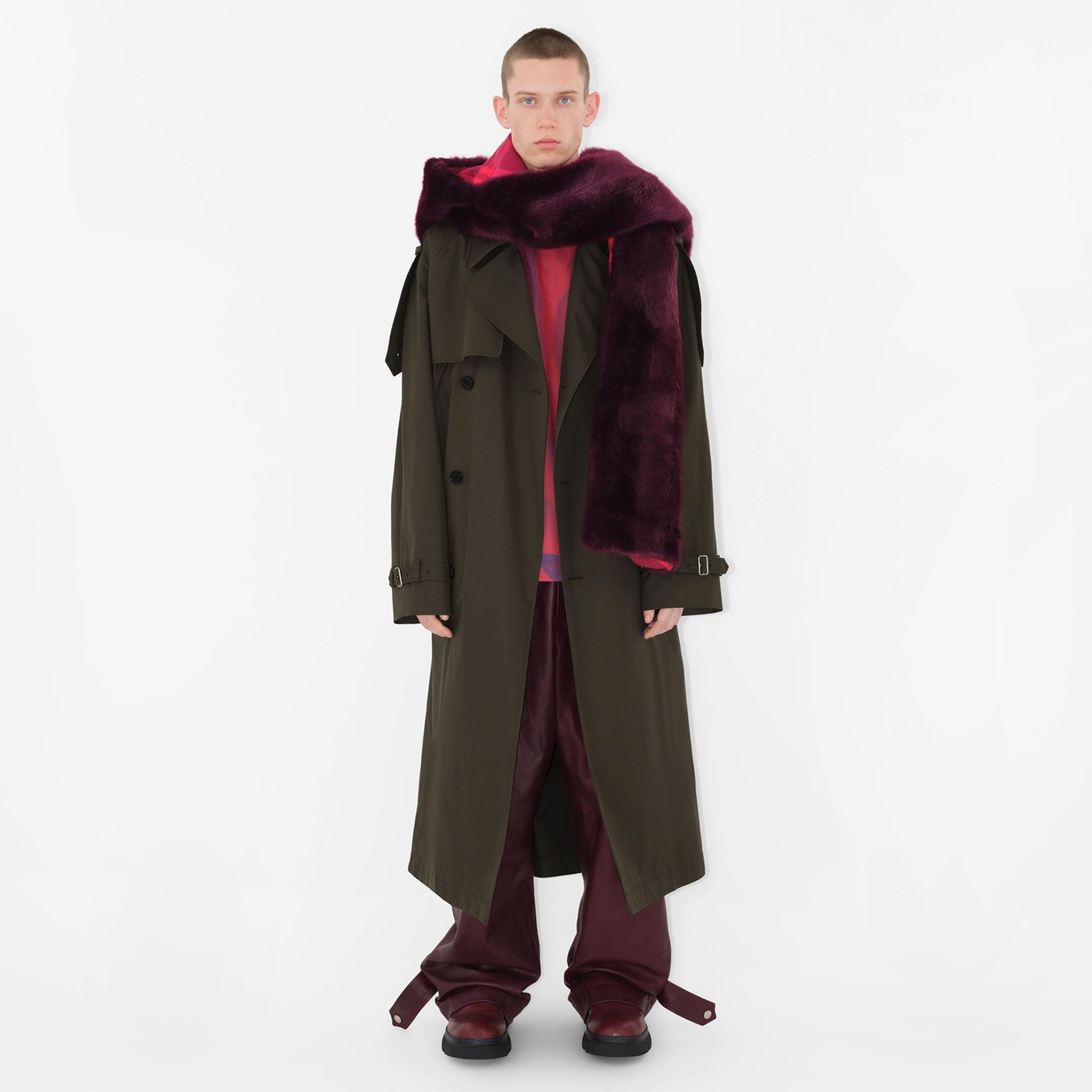 Burberry Unisex Mor Atkı