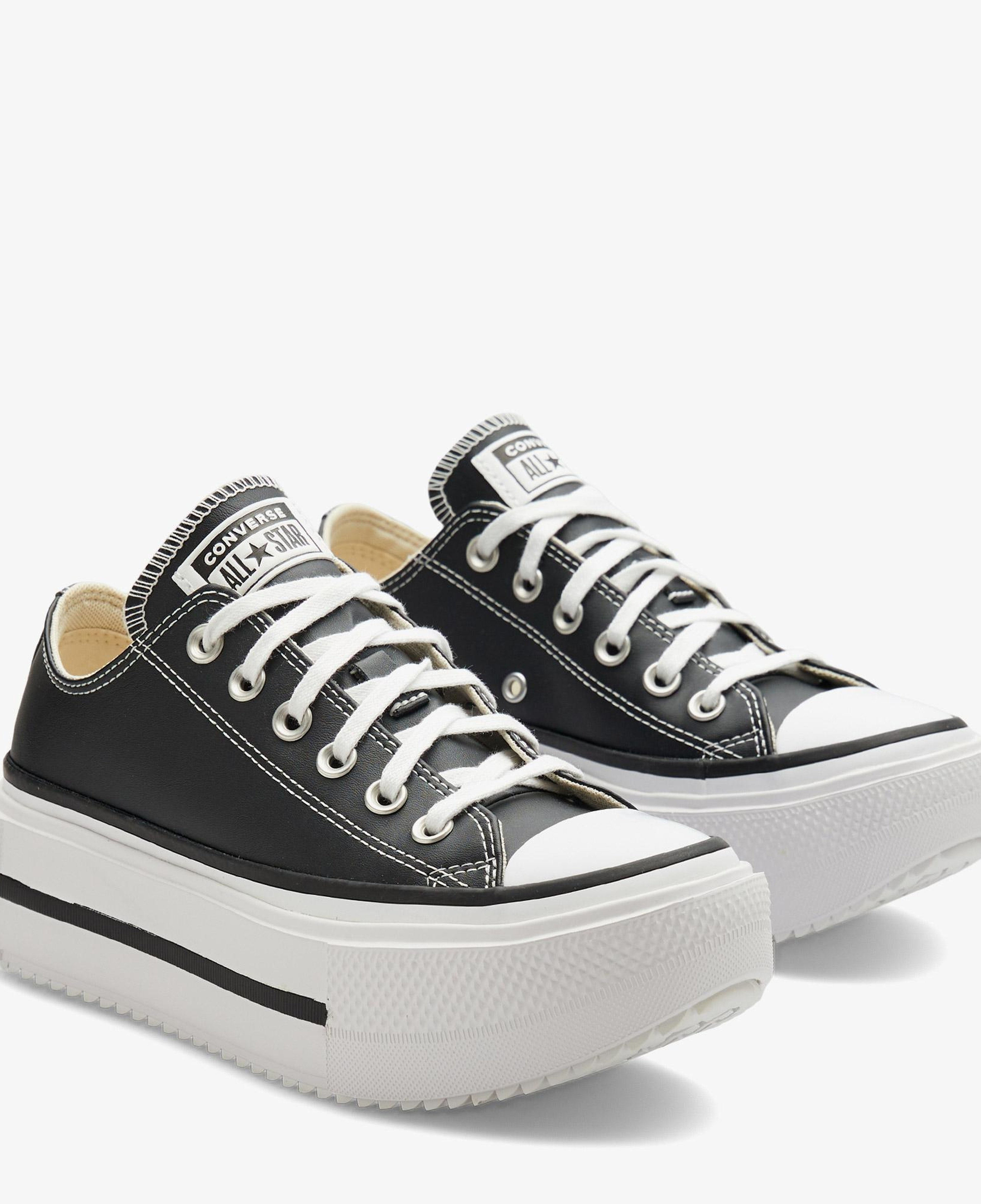 Converse Chuck Taylor All Star Lift Double Stack Unisex Siyah Sneaker