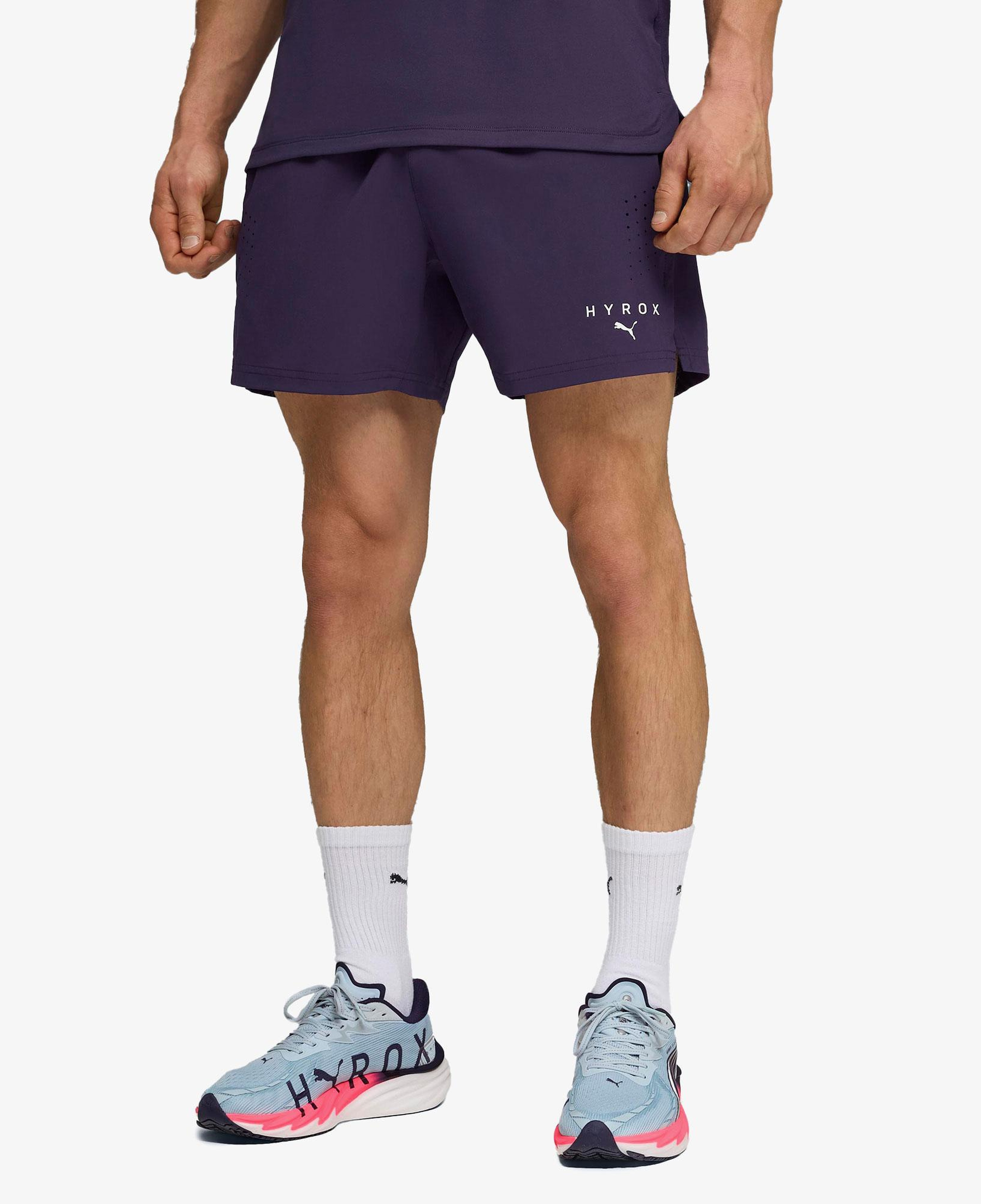 Puma x Hyrox Dryelite 5 Erkek Lacivert Antrenman Şortu
